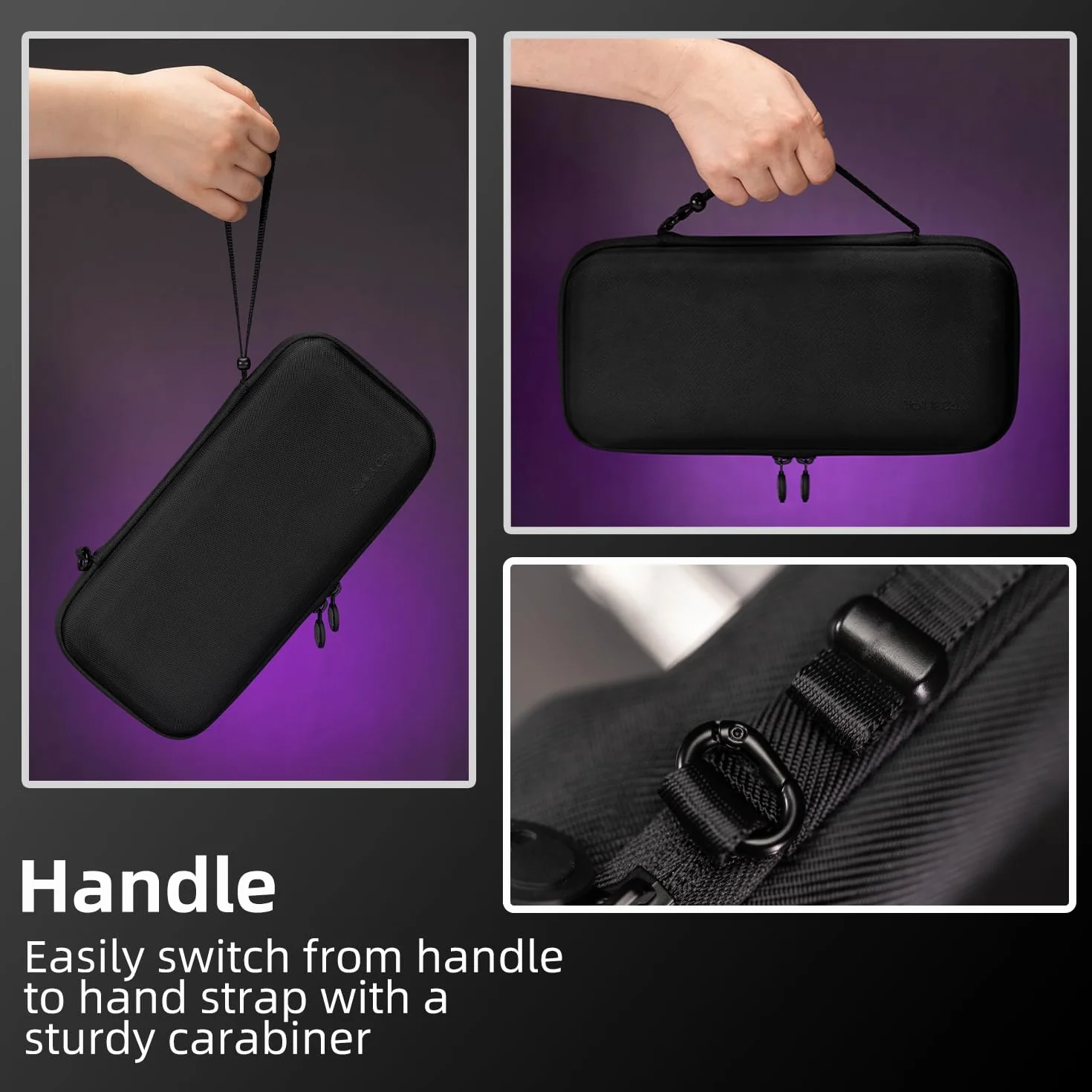Skull & Co. Every Day Slim Case for ROG Ally X: Protective Travel Portable Hard Shell Case, Multi-Camo, For ROG Ally