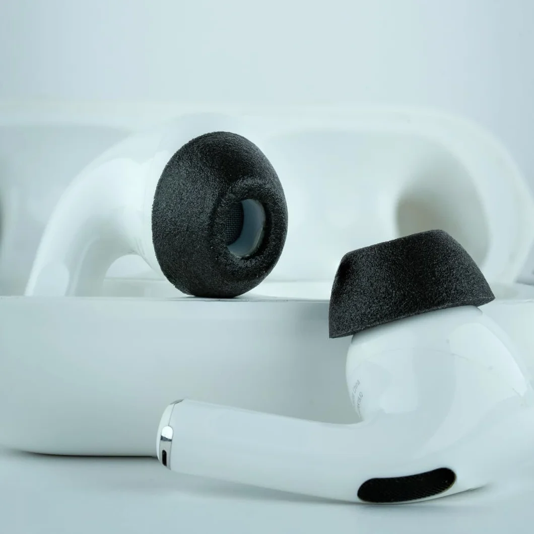 Comply TrueGrip MAX Memory Foam wymienne zatyczki do Apple AirPods Pro 1 i 2 generacji czarne rozmiar L 3 pary