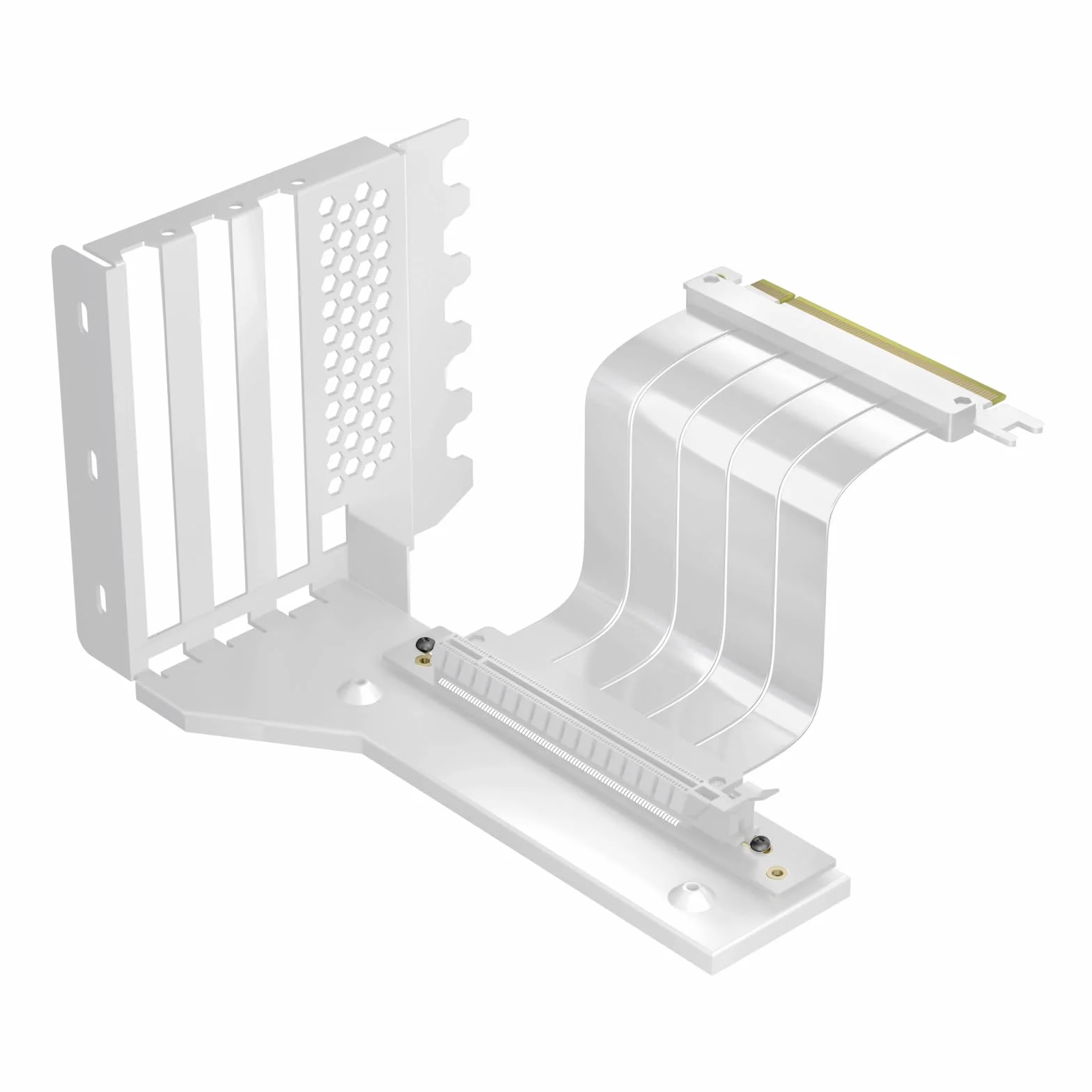GLOTRENDS 3-slotowy wspornik GPU z kablem PCIe 4.0 Riser 150 mm do pionowego montażu GPU, kompatybilny z serią RTX 40/30 i Radeon RX7000/RX6000, obudowy PC z otwartym gniazdem PCI 7/8