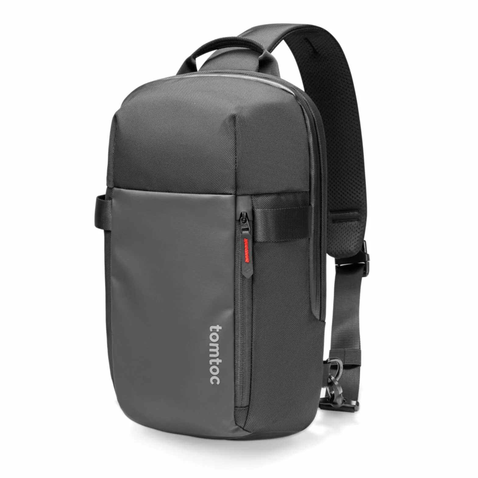 Tomtoc Kompaktowa Torba Sling EDC z Ochroną Przed Upadkiem, Plecak Krzyżowy na 14" MacBook Pro M5/M4, 13" MacBook Air