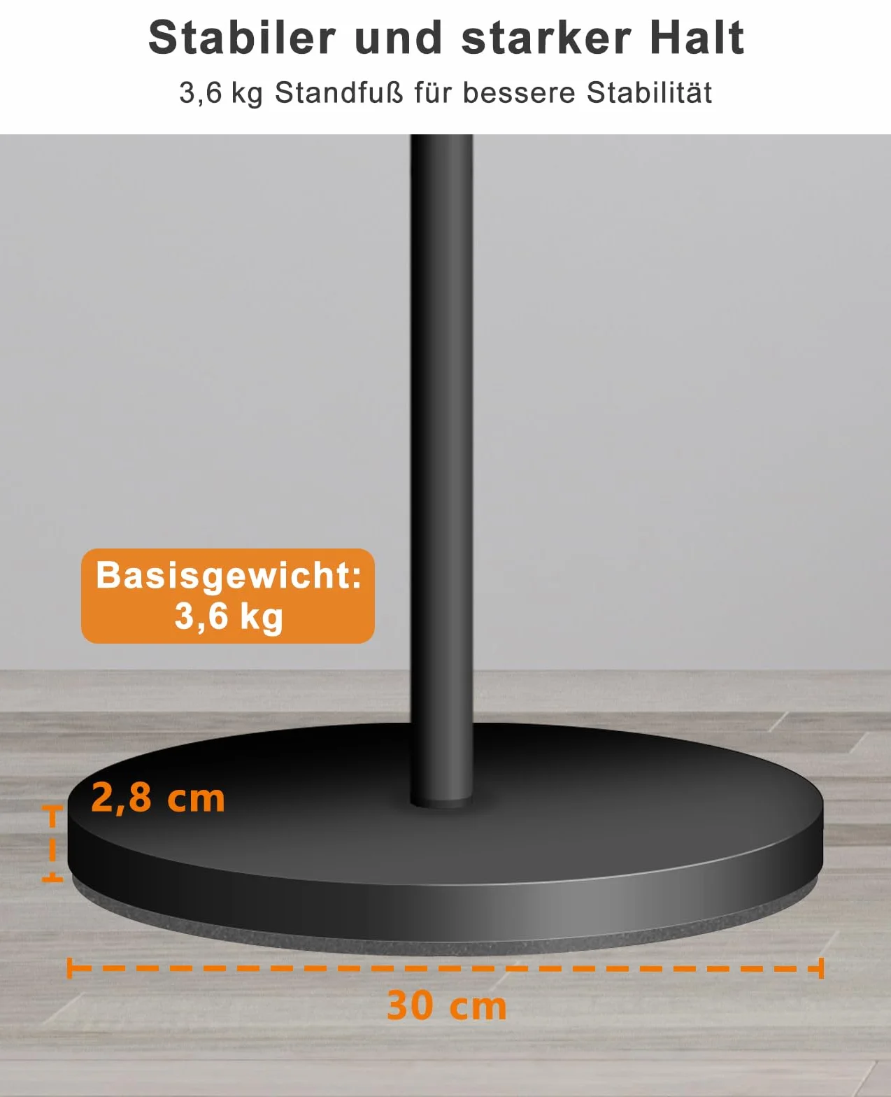 Uchwyt do projektora z regulacją wysokości, obrotowy stojak podłogowy 360°, kompatybilny z XGIMI, Nebula, Dangbei, YABER, JMGO