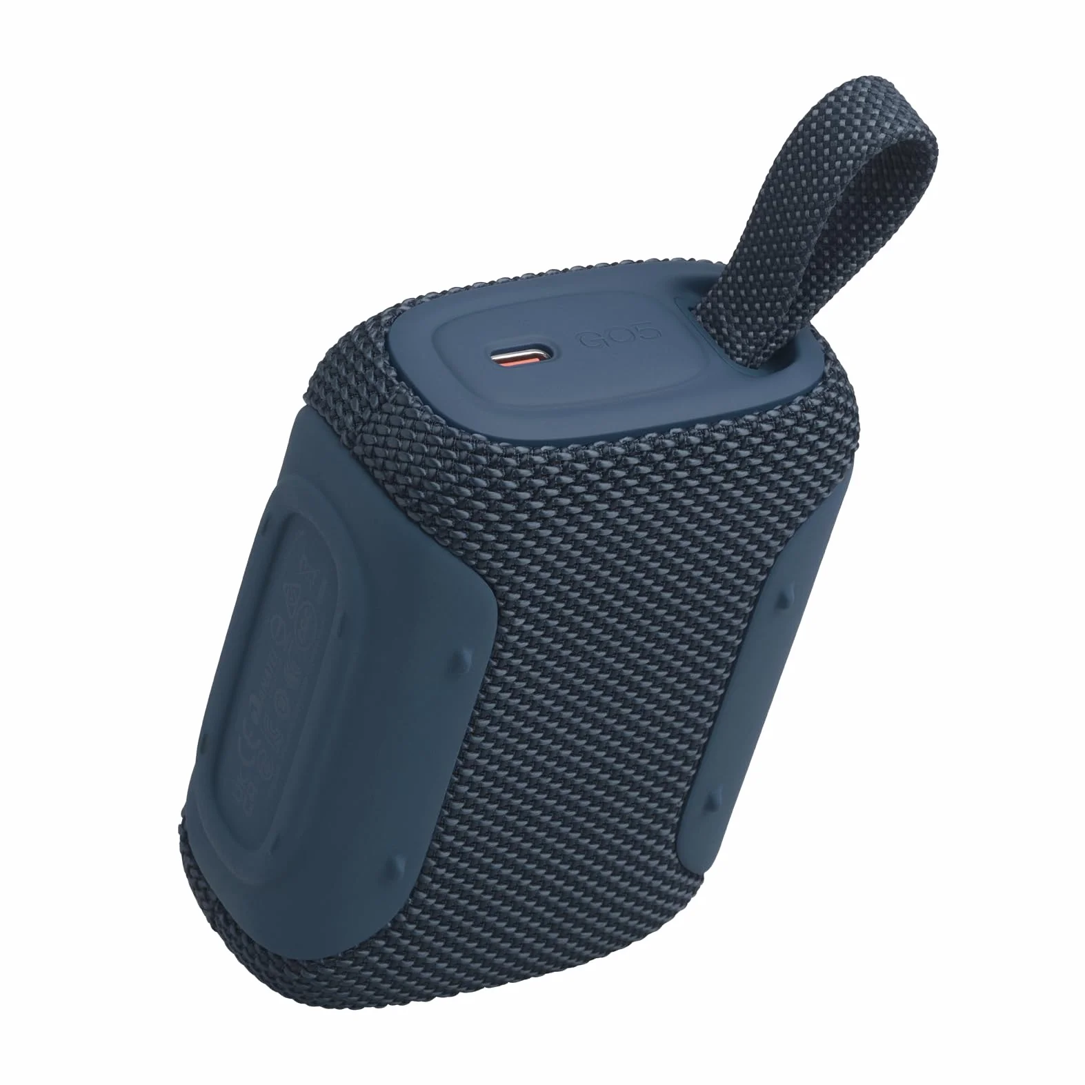 JBL GO 5 Ultra-przenośny głośnik Bluetooth z dużym dźwiękiem JBL Pro i mocnym basem, parowanie AirTouch, wodoodporna konstrukcja i 10-godzinny czas odtwarzania, niebieski