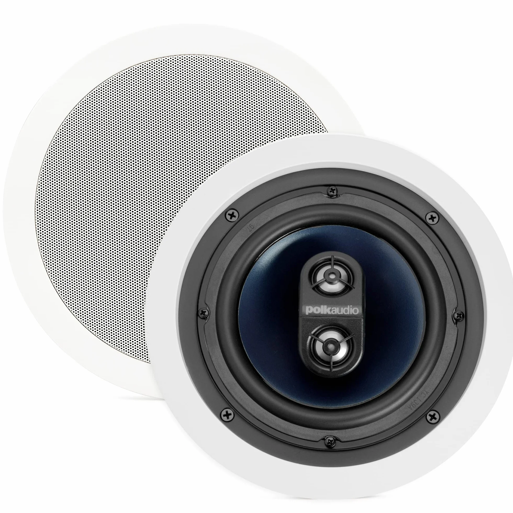 Polk Audio RC6s Głośnik 100 W czarny, biały - głośniki (z przewodem, 100 W, 40-2000 Hz, 8 omów, czarny, biały)