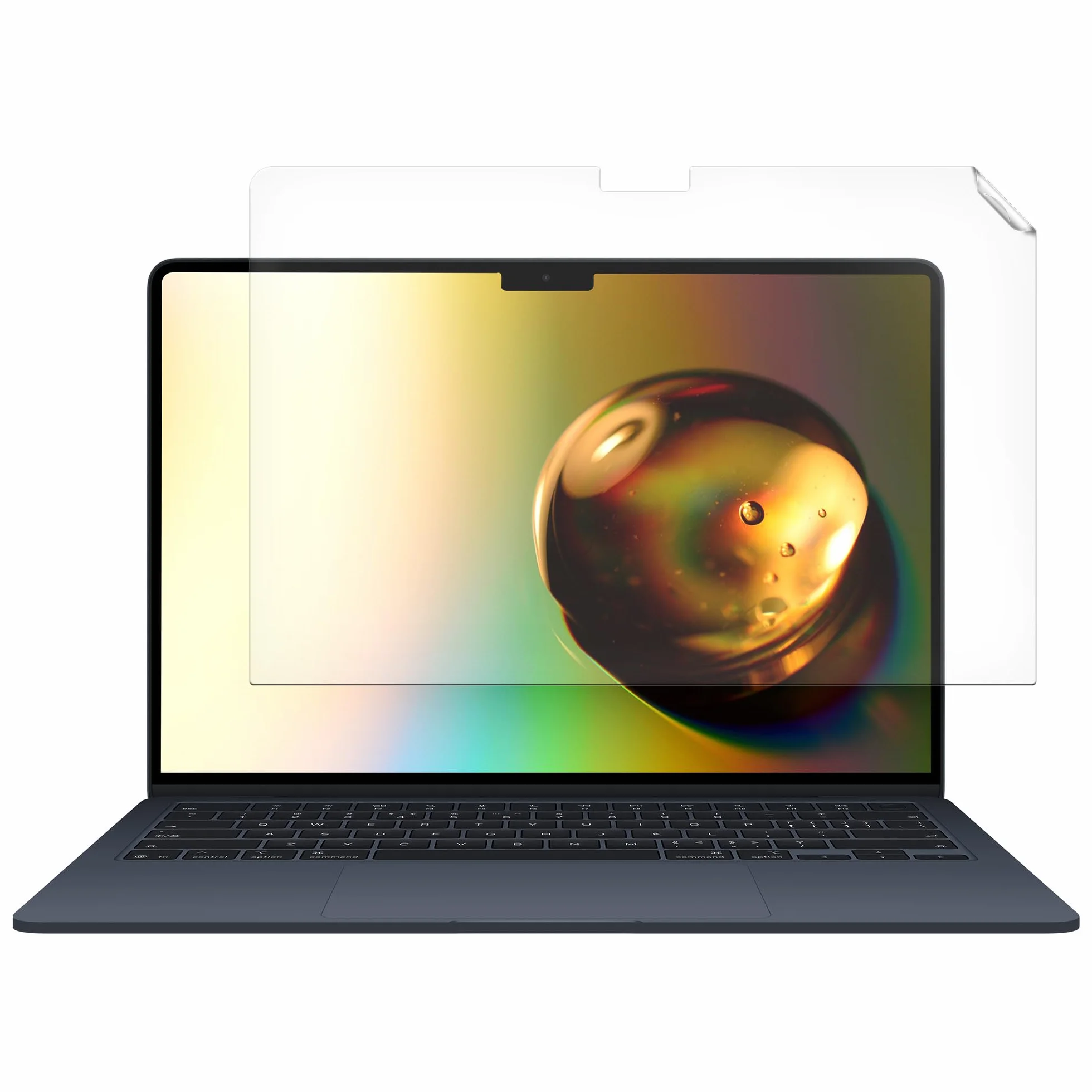 kwmobile Osłona ekranu kompatybilna z Apple Macbook Air 13 M4 2025 A3240 – matowa folia antyodblaskowa