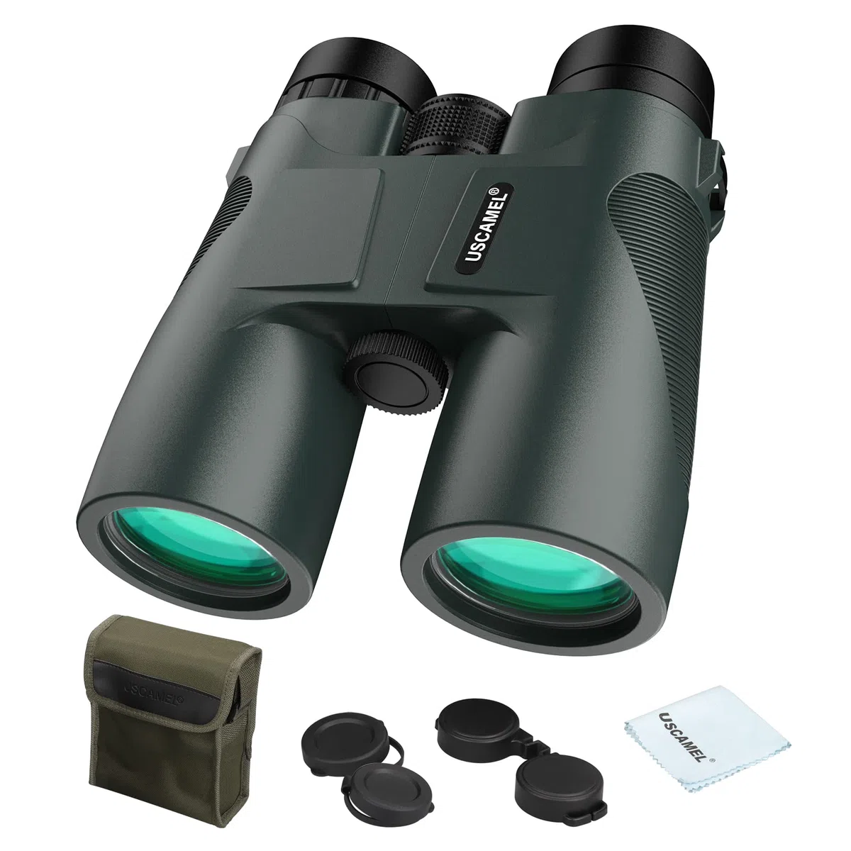 Meade Kompaktowa lornetka, kieszonkowa lornetka 10 x 42 z wyraźną wizją, do obserwacji ptaków, podróży, koncertu, myśliwskiej zieleni (Army Green)
