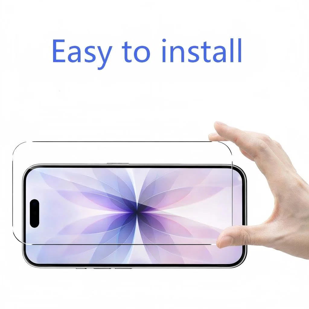 3 sztuki szkła hartowanego do iPhone 17, iPhone 17 Pro, iPhone 16 Pro, folia ochronna na ekran szkło ochronne odporne na zarysowania bez pęcherzyków twardość 9H szkło o wysokiej rozdzielczości 6,3