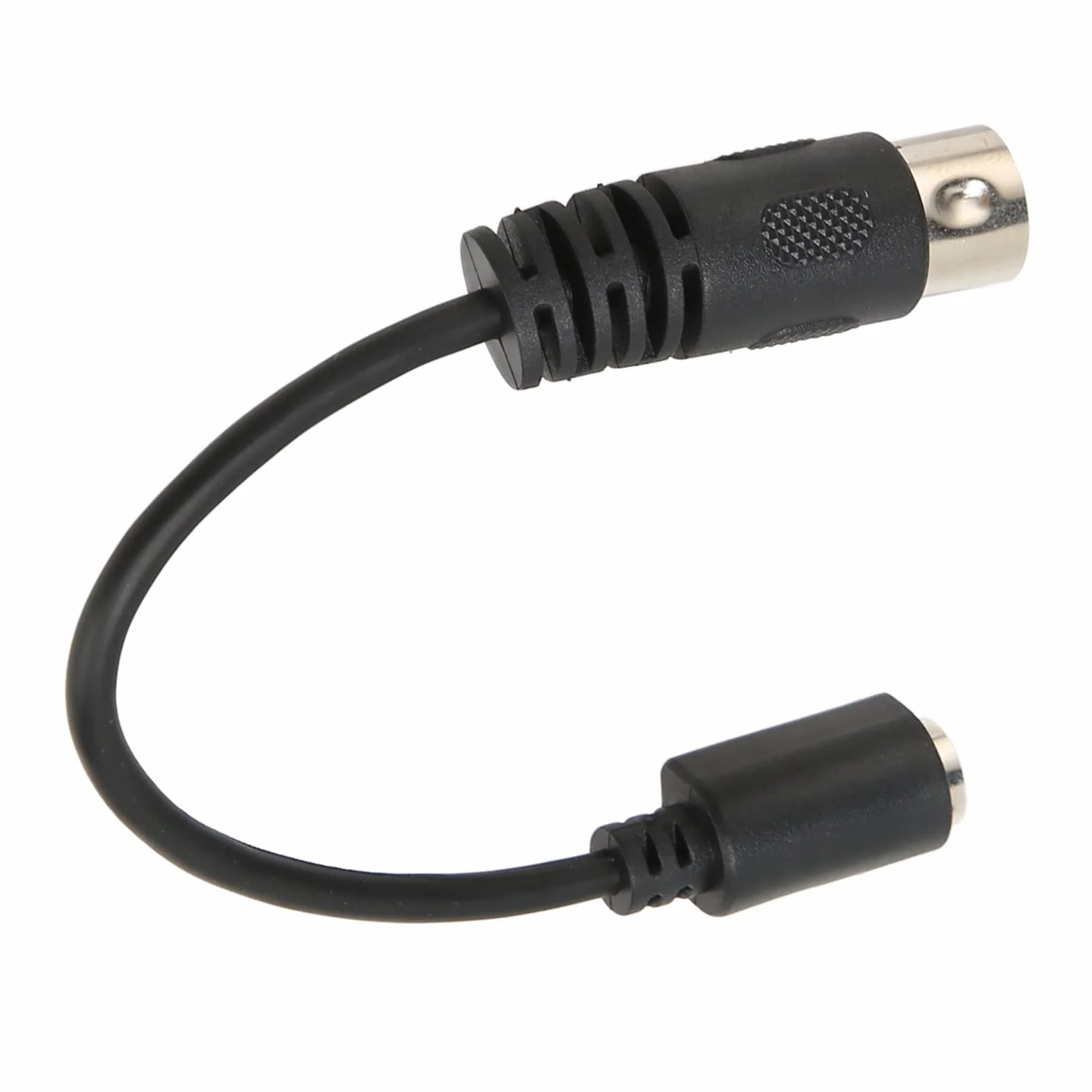 5-pinowy Adapter Kabla DIN na PS/2, 5-pinowy Męski Adapter DIN na 6-pinowy żeński Adapter Mini DIN, 5,9-calowy Kabel Konwertera Klawiatury i Myszy, Plug and Play