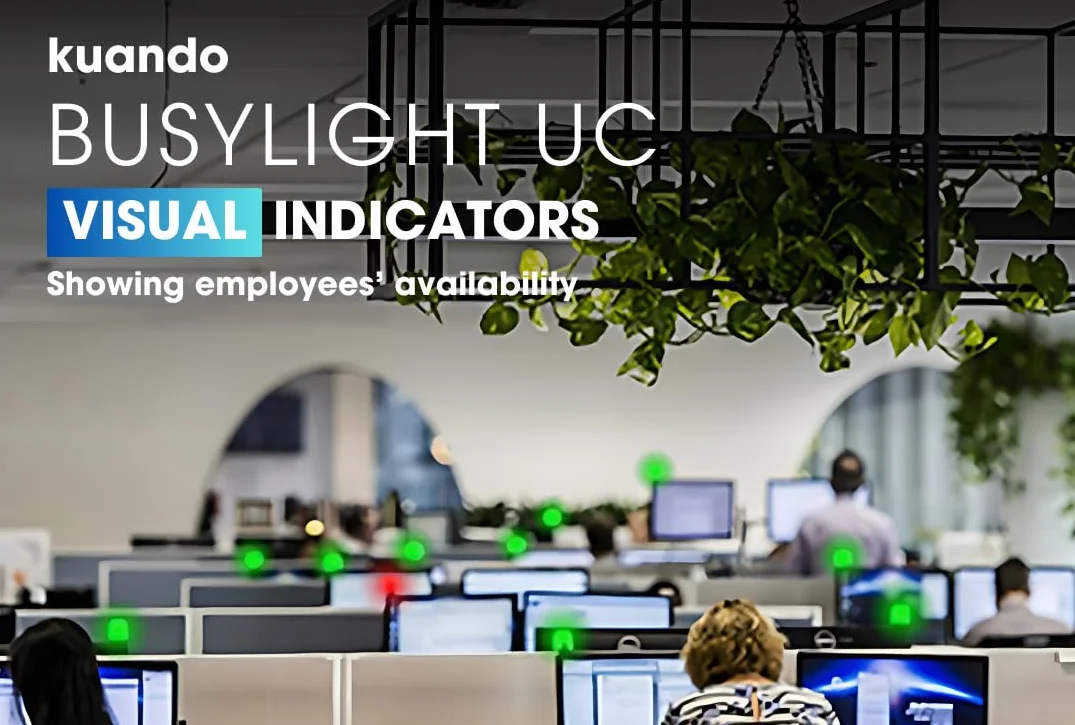 Busylight UC Omega USB – Lampka LED Statusu do Biura i Home Office – Wskaźnik Dostępności do Połączeń, Spotkań i Skupienia – Współpracuje z Teams, Zoom, Skype, Cisco