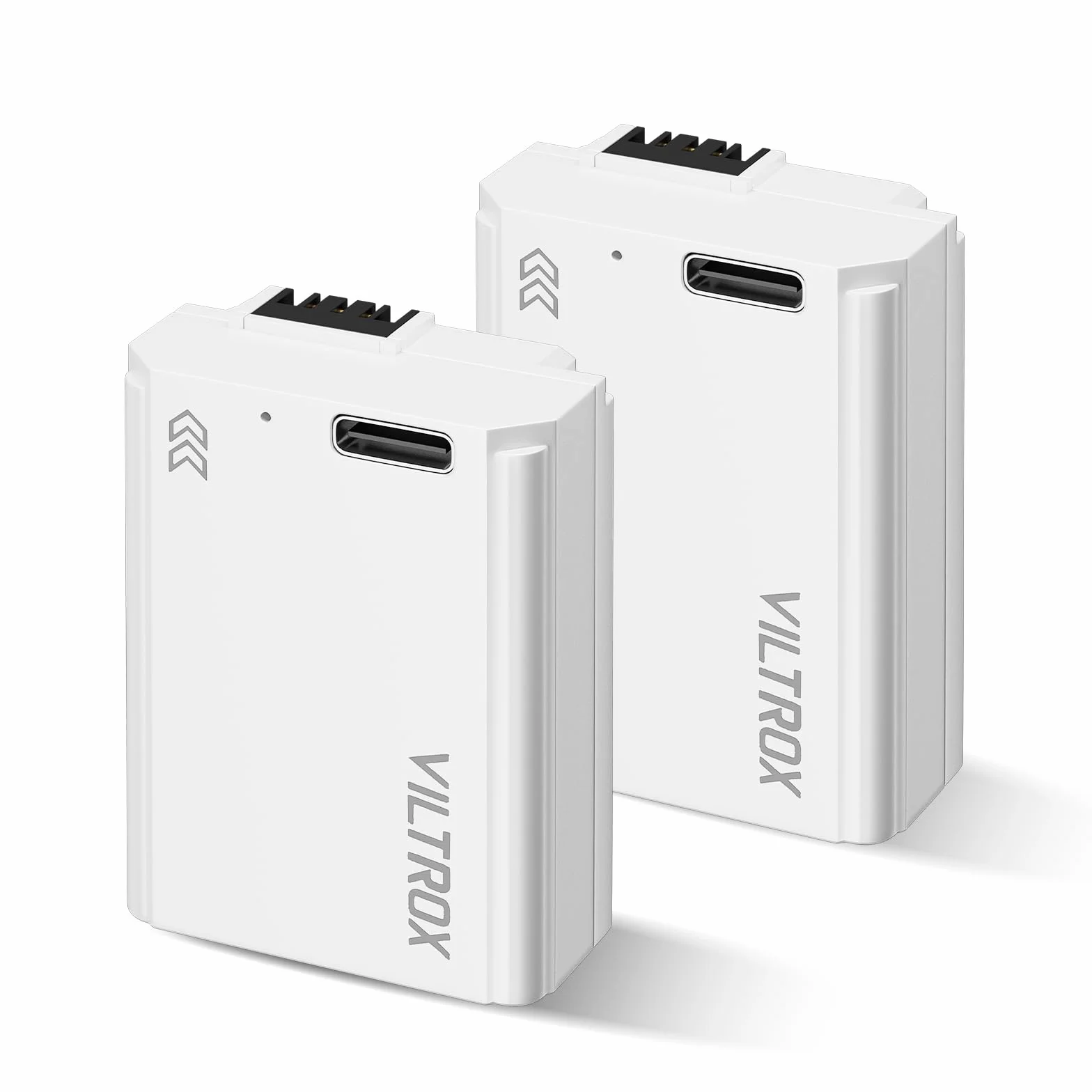 VILTROX NP-FW50 zestaw 2 baterii do aparatu bateria do wielokrotnego ładowania 1030 mAh USB-C do Sony 5100 5000 6500 6400 6300 6100 6000 7 TR 7S 7SM2 7M2 ZV-E10 QX1 DSC-RX10 10 M2 4 10M 3 10M2 A33 A35