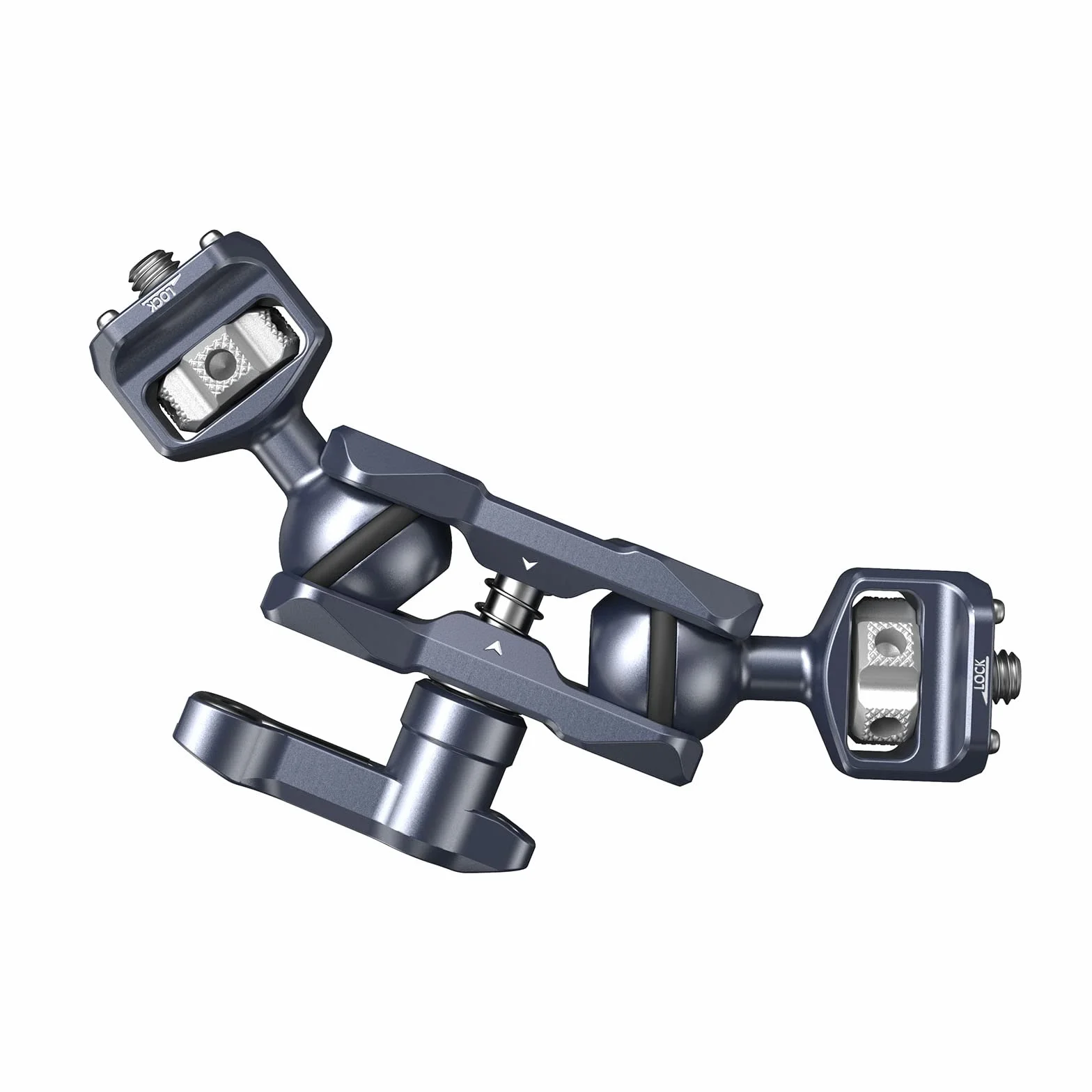 SMALLRIG Podwójne głowice kulowe Magic Arm 3873 1/4"-20 maks. obciążenie 6 kg 88 g stop aluminium stal nierdzewna