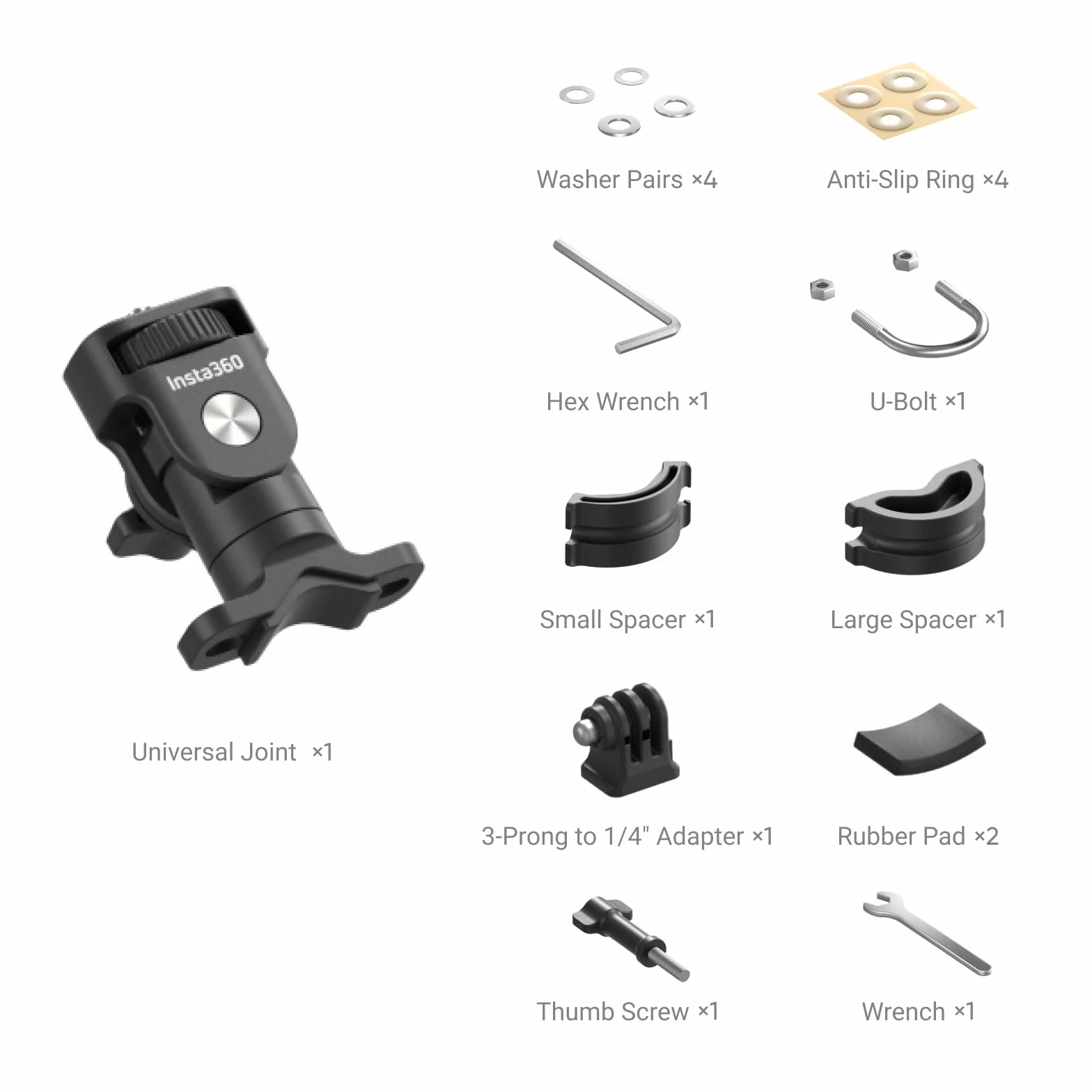 Insta360 Standard Mocowanie w kształcie litery U motocykla