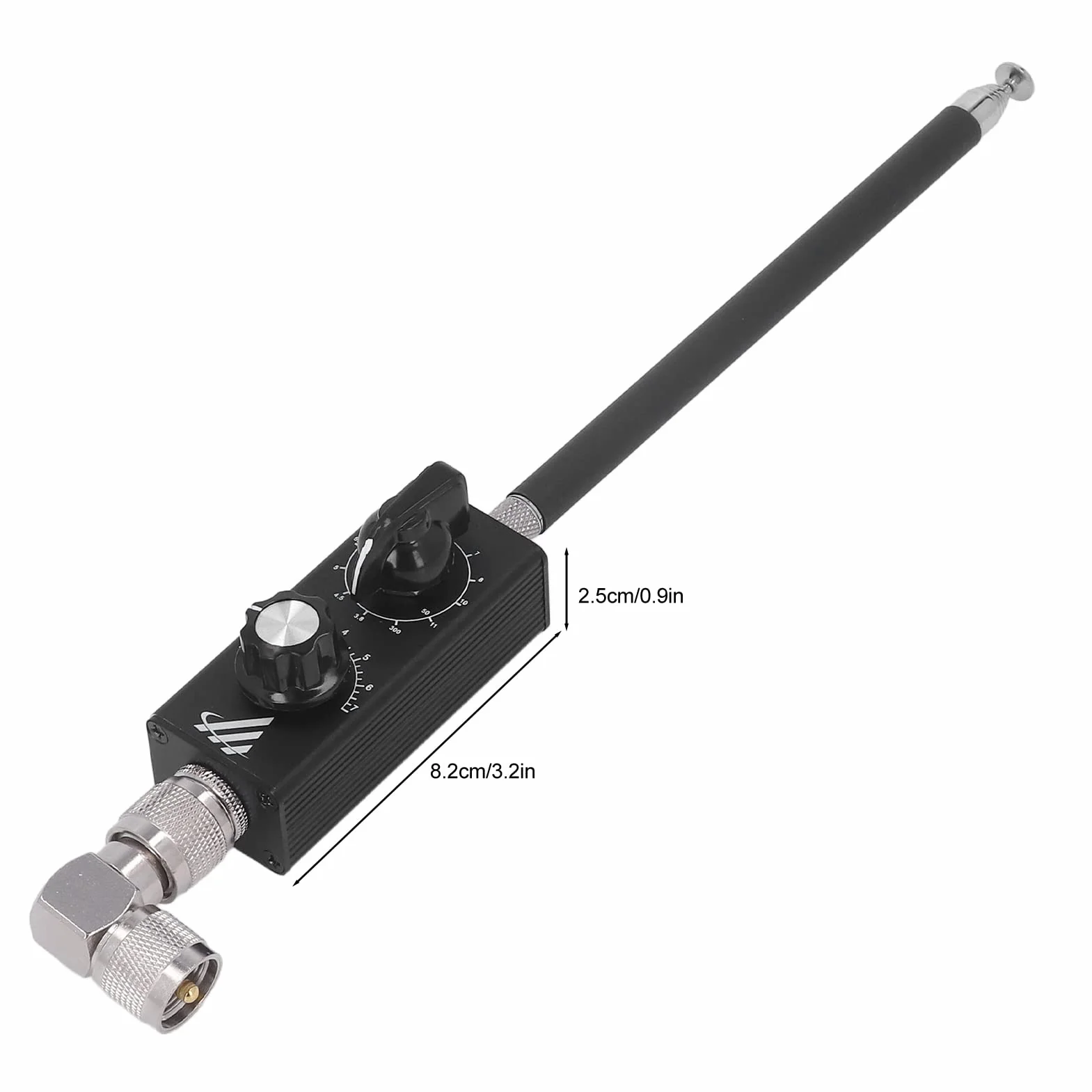 Przenośna Antena Krótkofalowa QRP HF Full Band Tuned FM - Odporna na Zakłócenia Lotnicze, Pętlowa o Niskiej Fali Stojącej do Odbierania i Wysyłania Sygnału