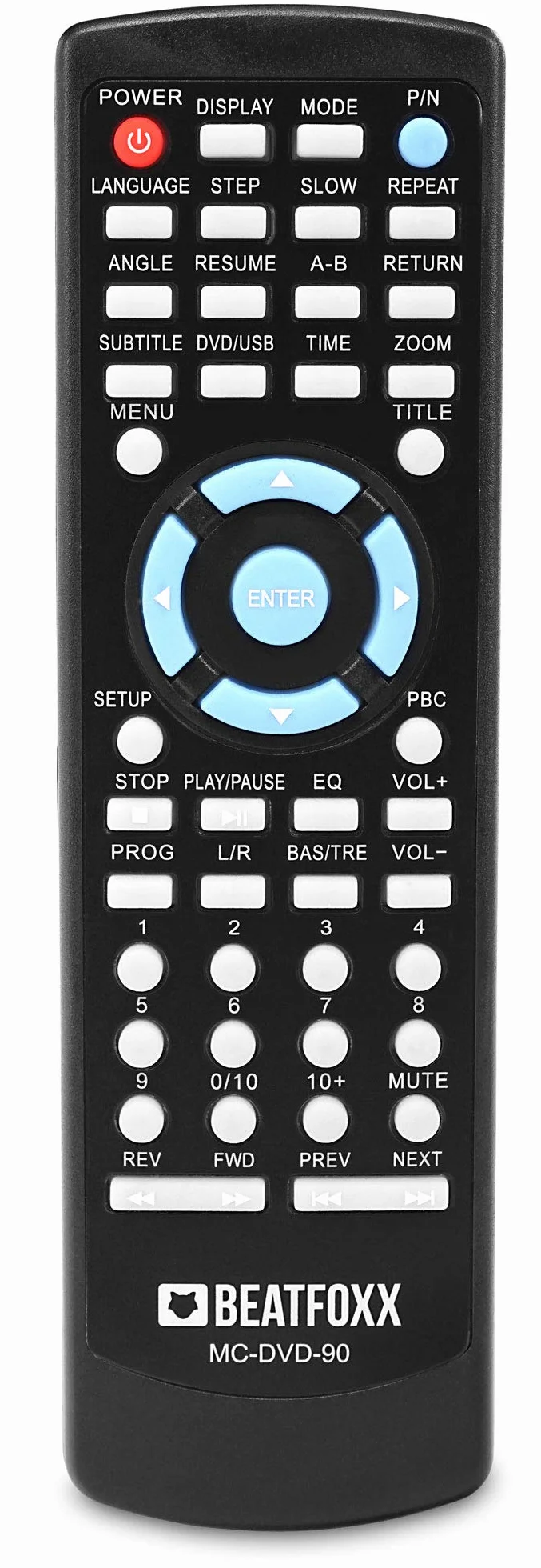 MC-DVD-90 kompaktowy zestaw stereo z odtwarzaczem DVD/CD/MP3 (gniazda USB/SD, Bluetooth, HDMI i radio FM/MW, AUX, pilot zdalnego sterowania), kolor czarny