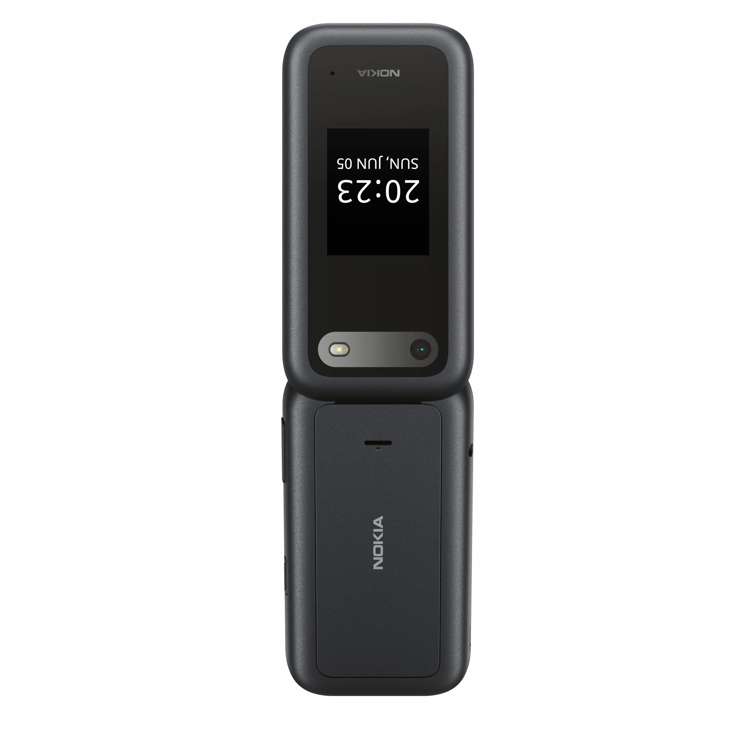 Nokia 2660 Flip 2,8-calowy ekran duże przyciski kamera tylna Czarny