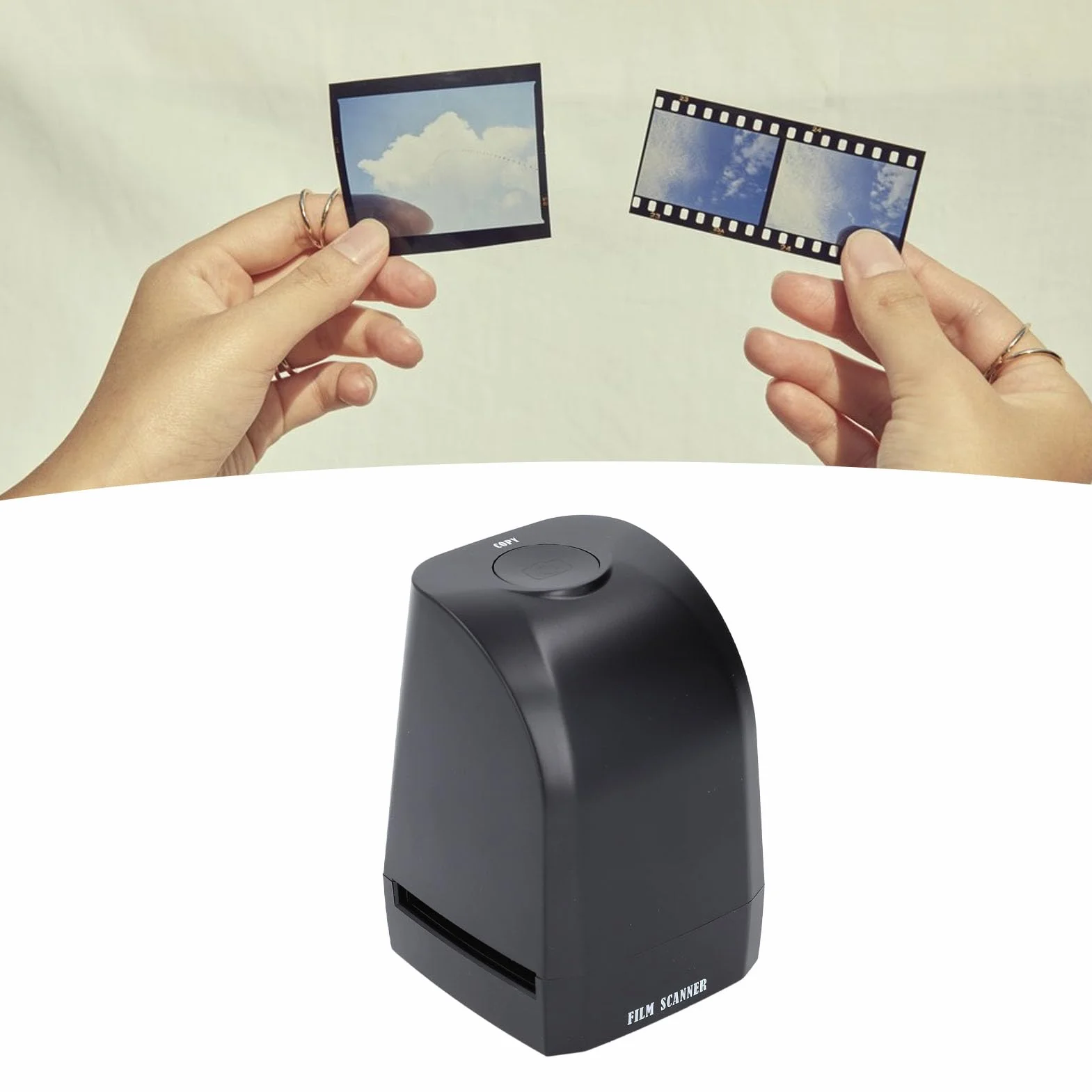 Skaner Klisz USB 2.0 2400 Dpi 4800 Dpi do Negatywów 35mm 135mm Slajdów