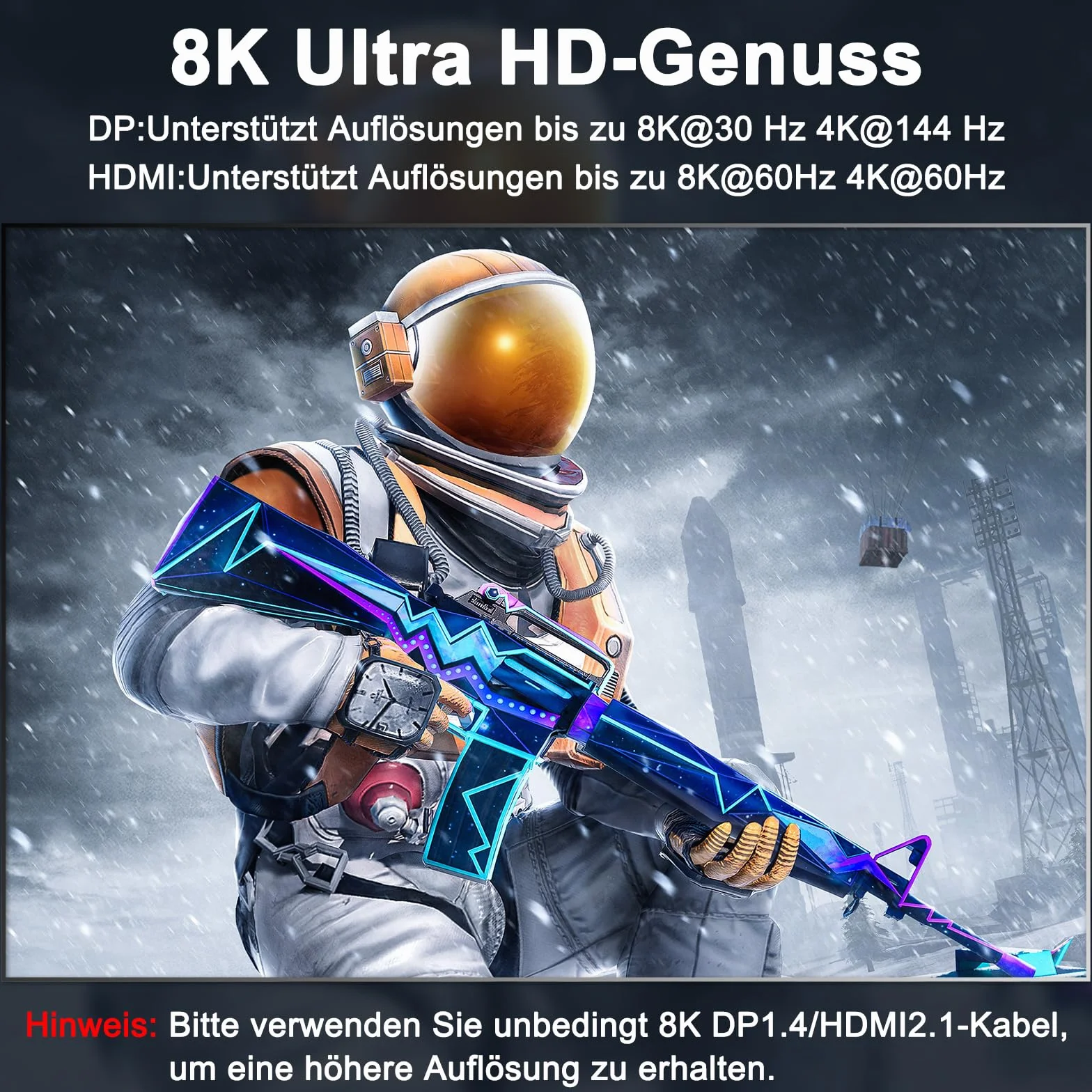 KVM Switch 2 Computers 3 Monitors 8K@60Hz 4K@144Hz, MLEEDA HDMI + 2 Displayport 3 Monitor KVM Switch 2 Computers Dzielenia 3 Monitors i 4 Porty USB 3.0, z Adapter Zasilania, Przewodowy Pilot i 5 Kable