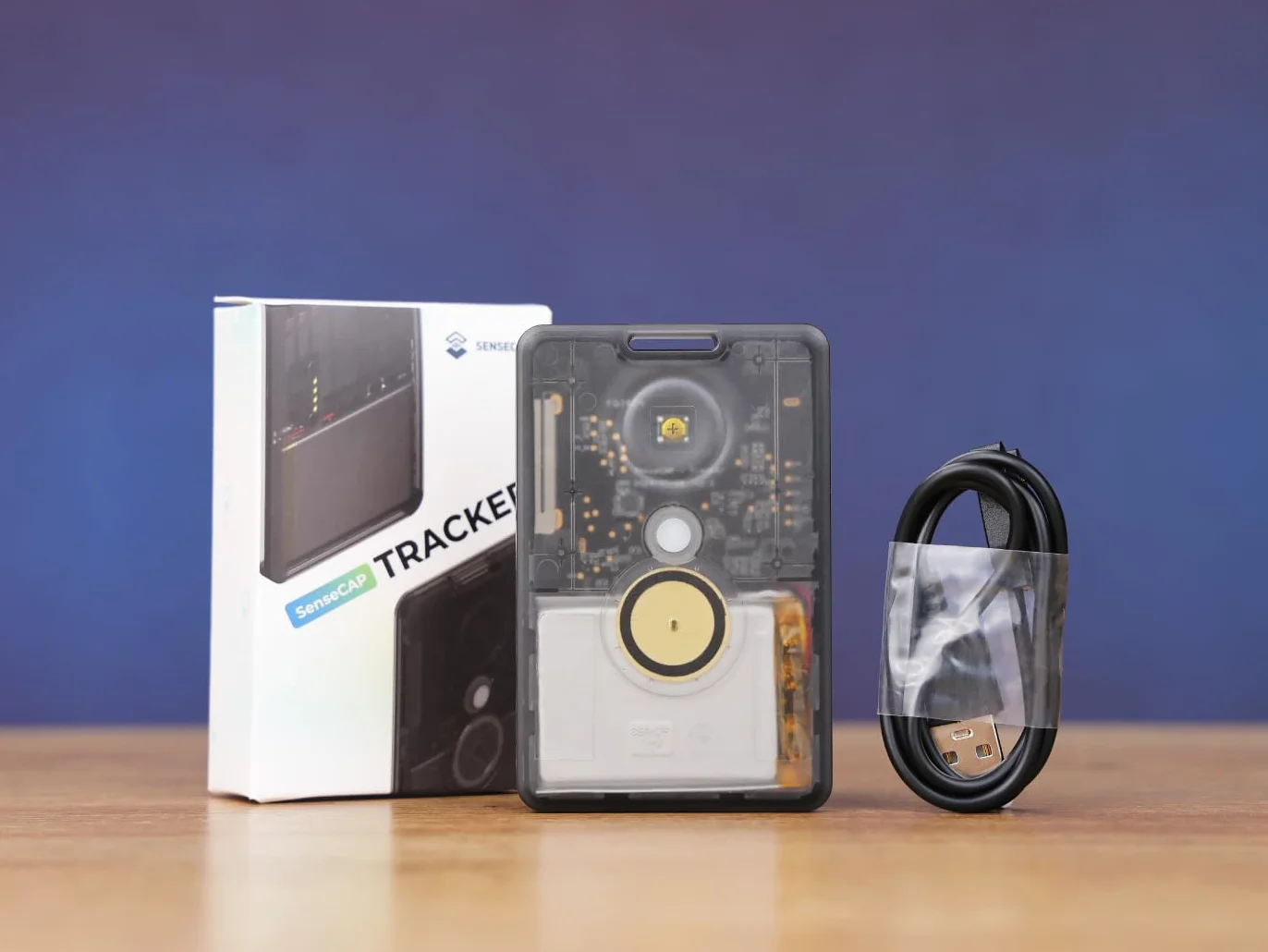 SenseCAP Card Tracker T1000-E do Meshtastic