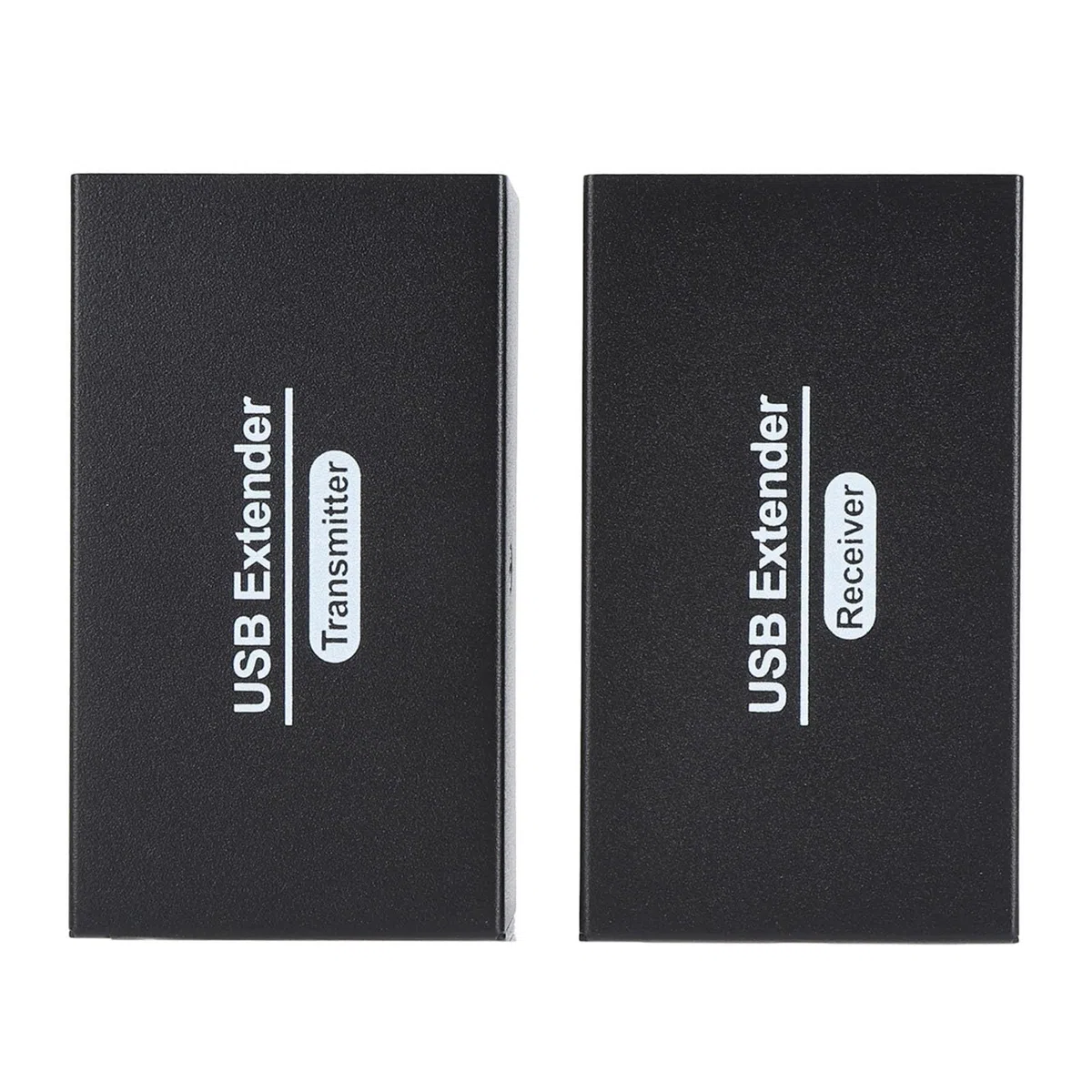 XUMIUZIY USB Ethernet RJ45 LAN Extrender, CAP i Game 480 Mbps 262ft USB Extender 4 2.0 Hub dla Myszy (wtyczka UE)