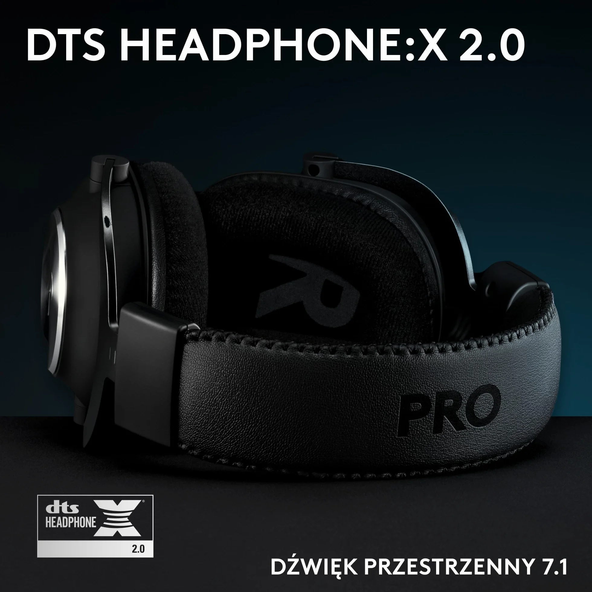 Logitech G Pro X SE przewodowy zestaw słuchawkowy do gier, odłączany mikrofon, DTS Headphone:X 7.1, DAC USB, czarny