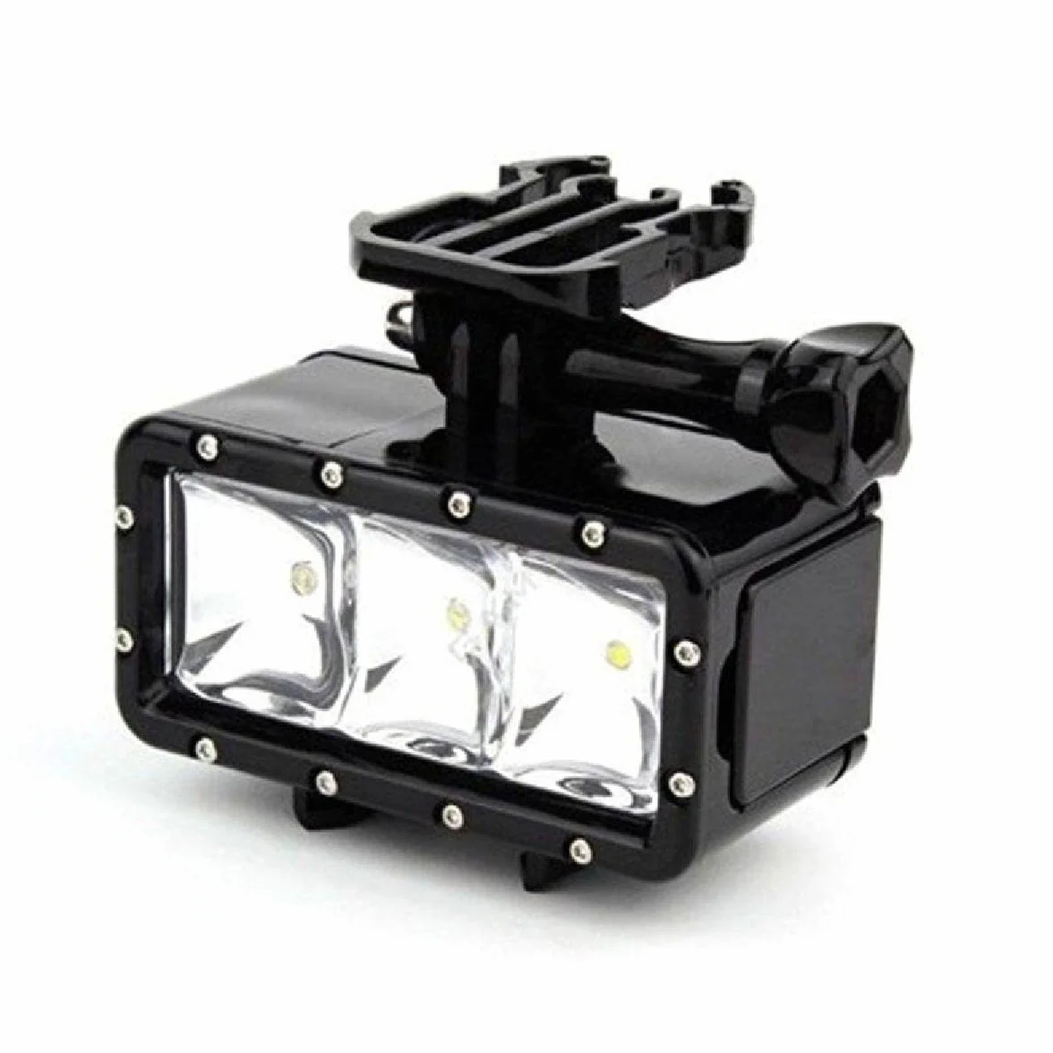 30 m wodoodporne światło punktowe do nurkowania, światło LED, lampa wideo, fotograficzna lampa do nurkowania dla GoPro Hero 5 4 3+ 3 SJ4000 akcesorium część