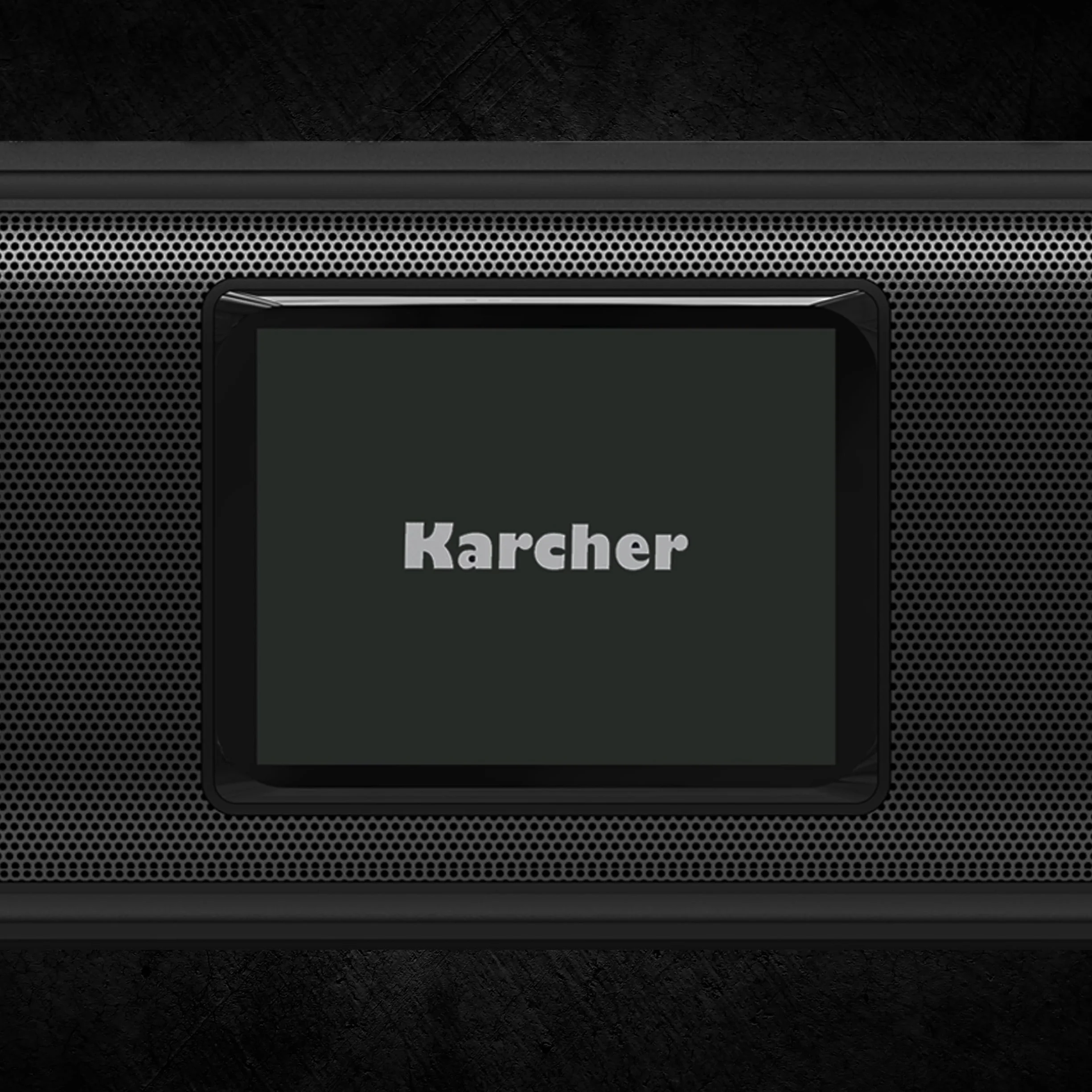 Karcher DAB Go przenośny głośnik Bluetooth radio cyfrowe DAB+ FM 2,4" 5 W stereo USB-C czarny
