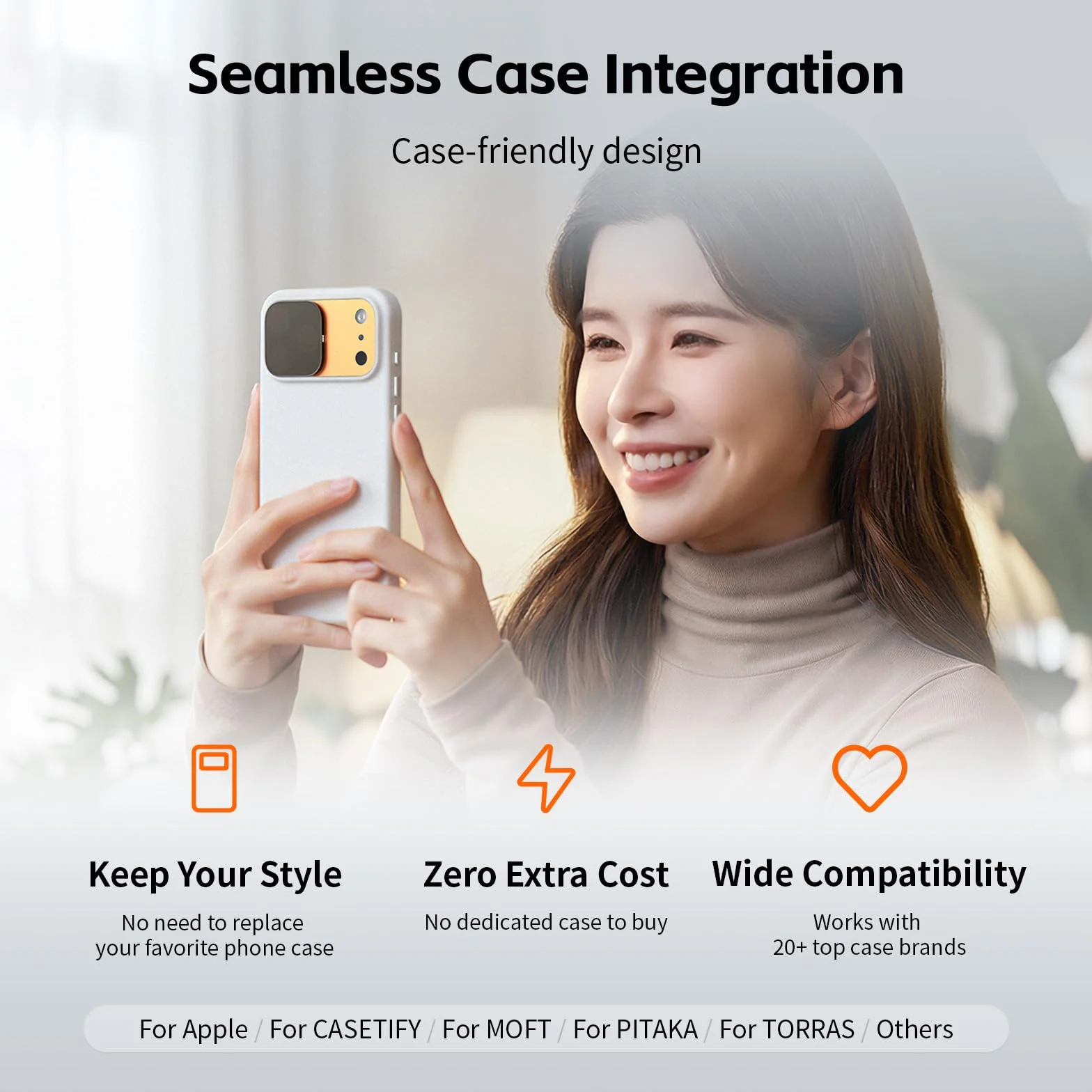SmallRig Kwadratowy zestaw filtrów ND i czarnej mgły do iPhone'a 17 Pro (niebieski) 6073