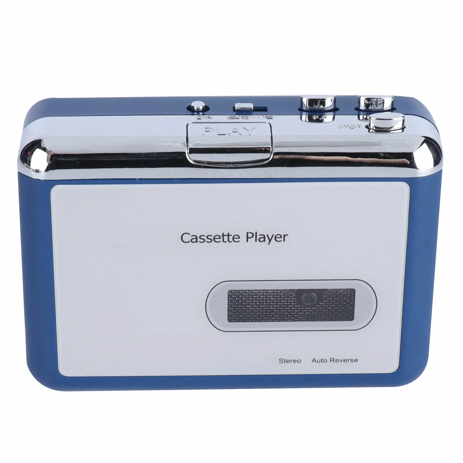 Fdit Bluetooth Cassette Player, Auto Reverse Tape Player z Bezprzewodowym Strumieniowaniem Dźwięku do Słuchania Muzyki i Odtwarzanie Audio