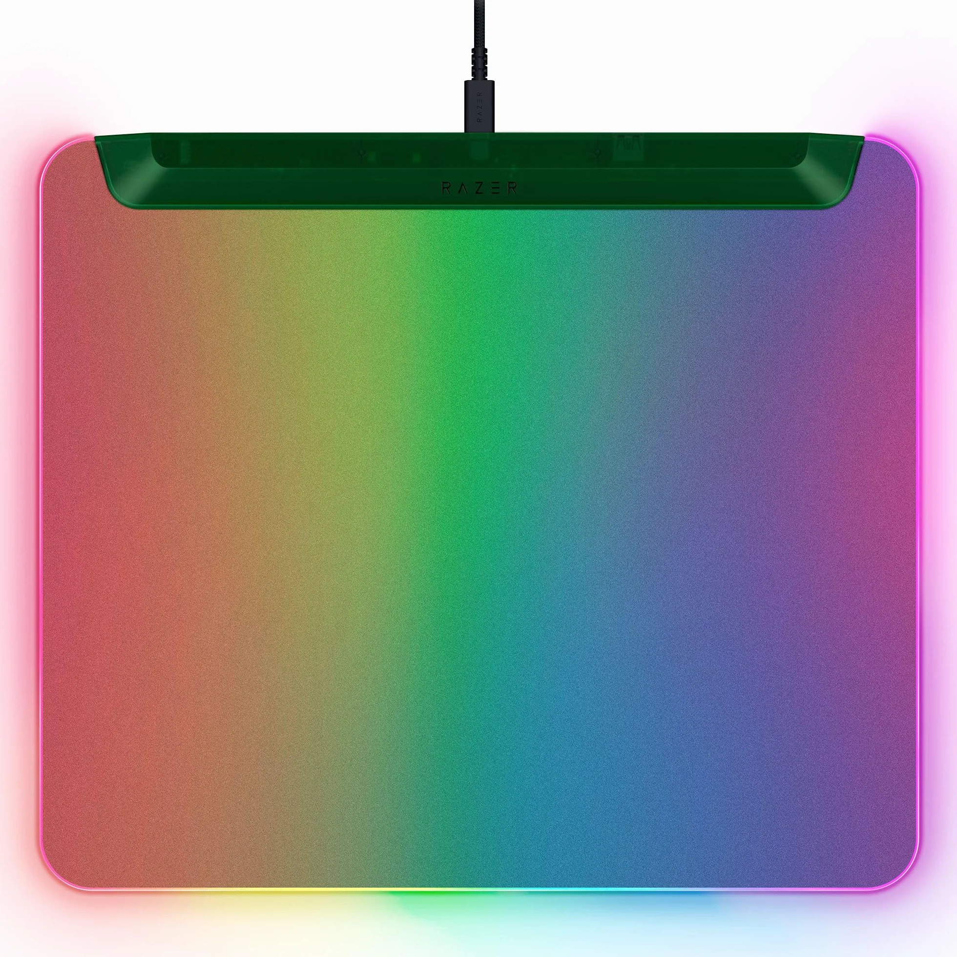Razer Firefly V2 Pro Phantom Green Edition podkładka pod mysz do gier Chroma RGB USB 2.0 mikrotekstura antypoślizgowa
