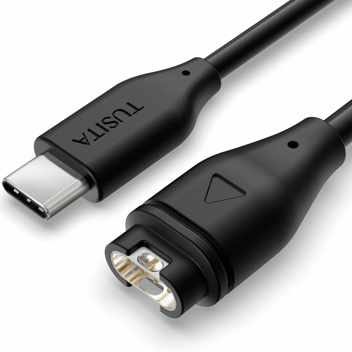 TUSITA USB-C Plug Kabel Lądowania/Danych Kompatybilny z Garmin Zegarkiem - 1M
