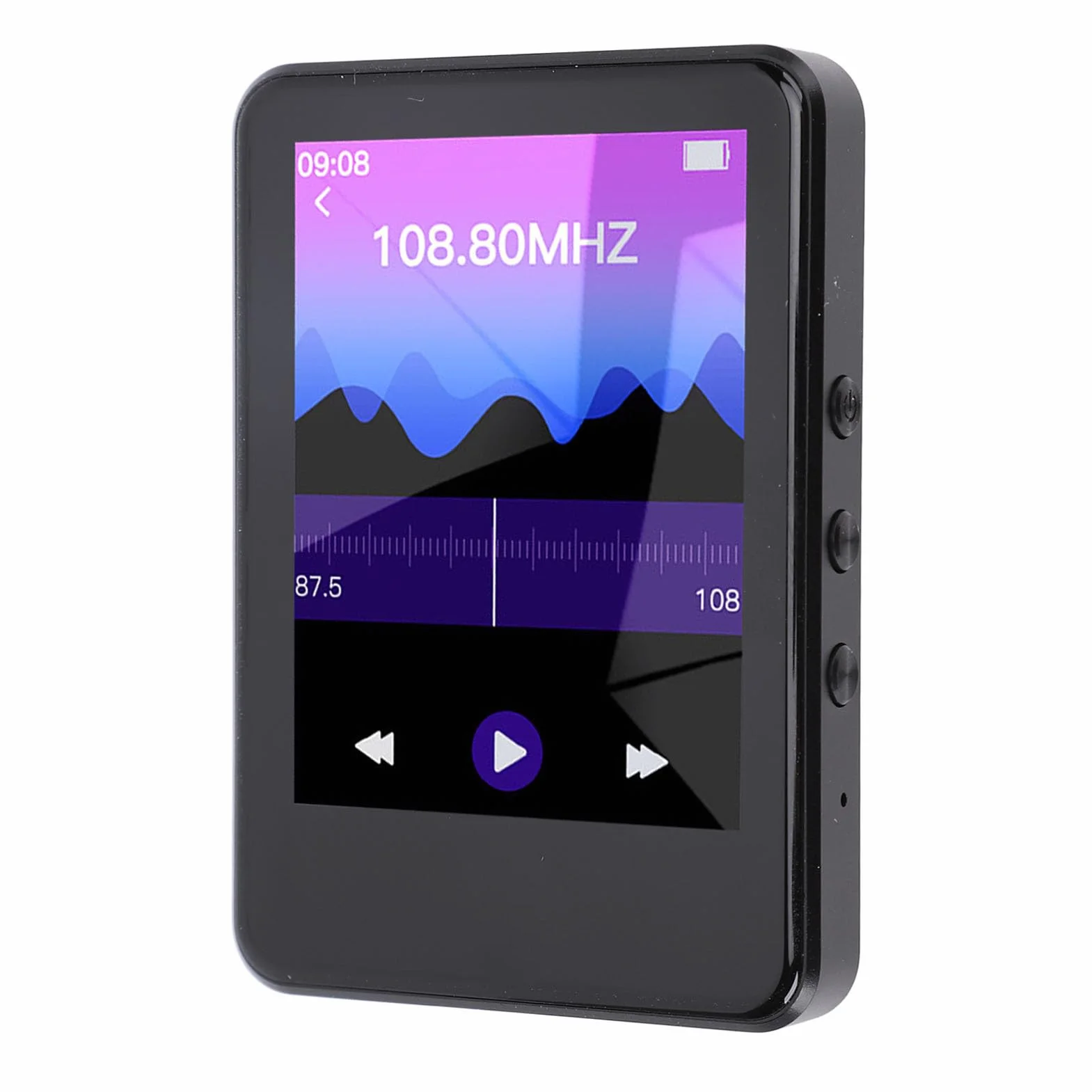 2,4 -calowy Ekran Dotykowy MP4 z Aparatem - Bluetooth Music Player z Dźwiękiem HiFi, 128 GB Rozszerzalna pamięć, Radio FM, Książka E, Kalkulator, Przenośny dla Dzieci, Podróże