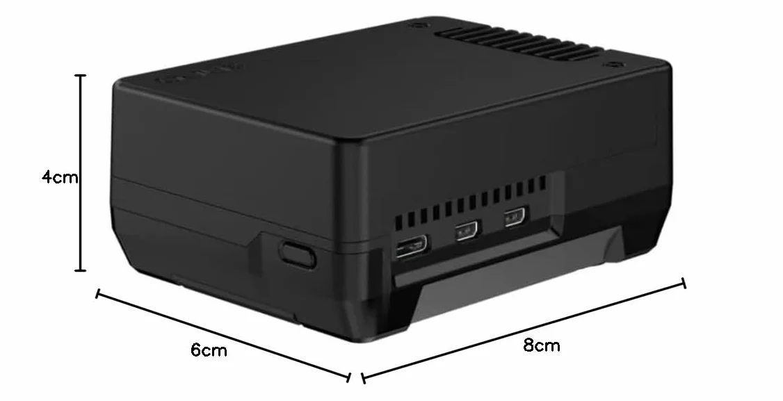 Argon Neo 5 M.2 NVMe PCIe obudowa do Raspberry Pi 5, aluminiowa z wentylatorem