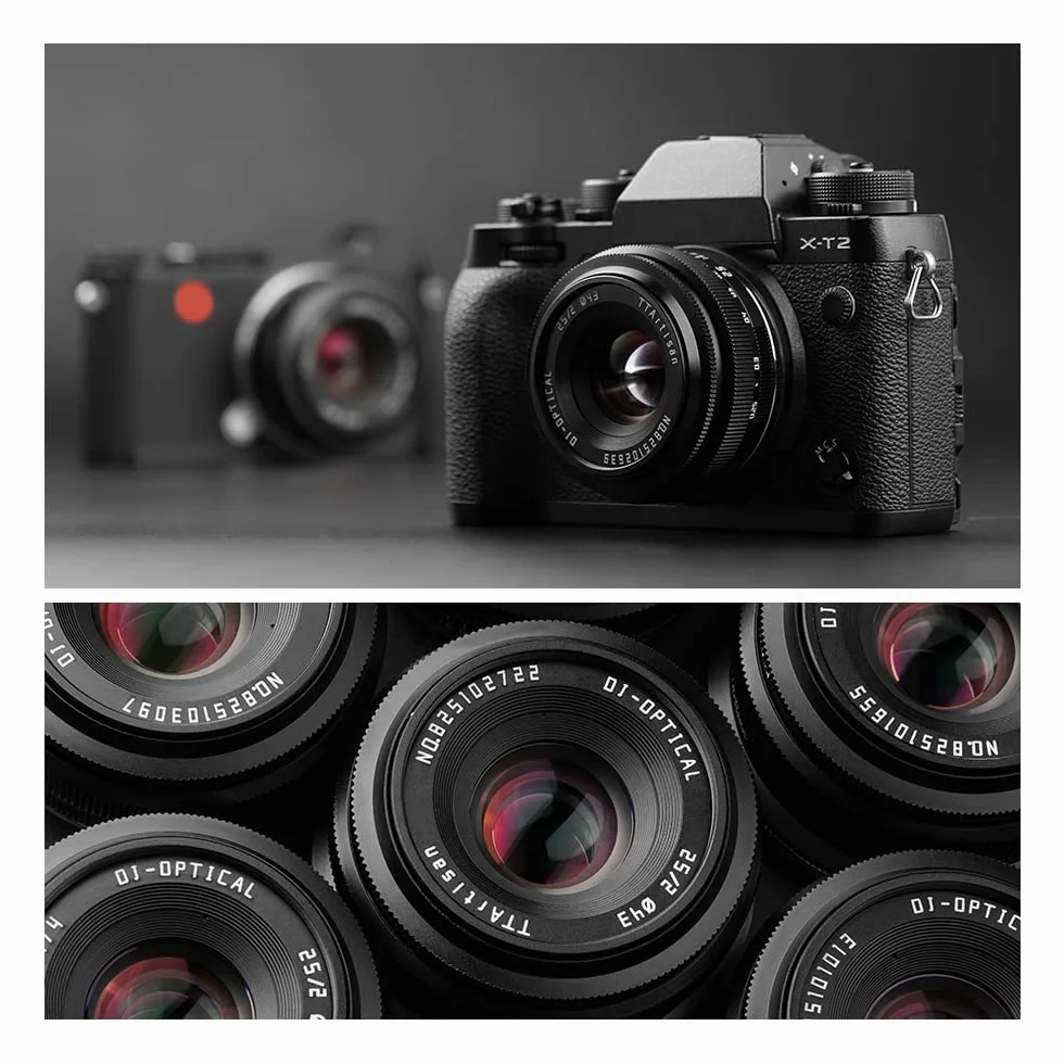 TTArtisan 25 mm F2.0 APS-C ręczny obiektyw aparatu przenośny ekonomiczny obiektyw portret ludzkość ulica martwa natura obiektyw do mocowania Sony E