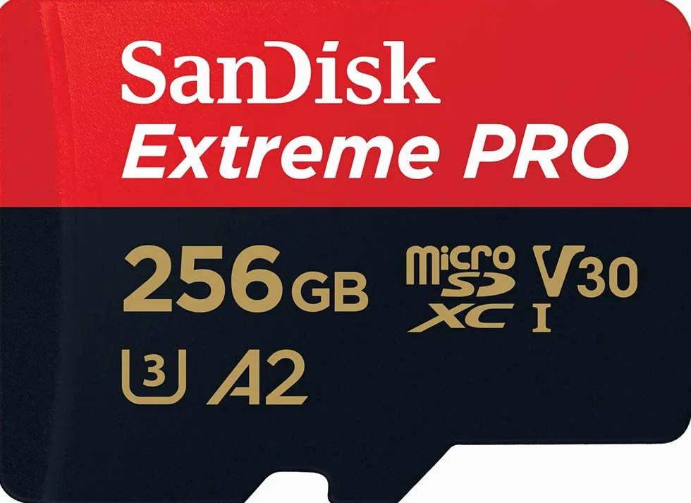 Sandisk Extreme Pro SDSQXCD-256G-GN6MA Karta Pamięci Microsd, Czarny, 256 GB