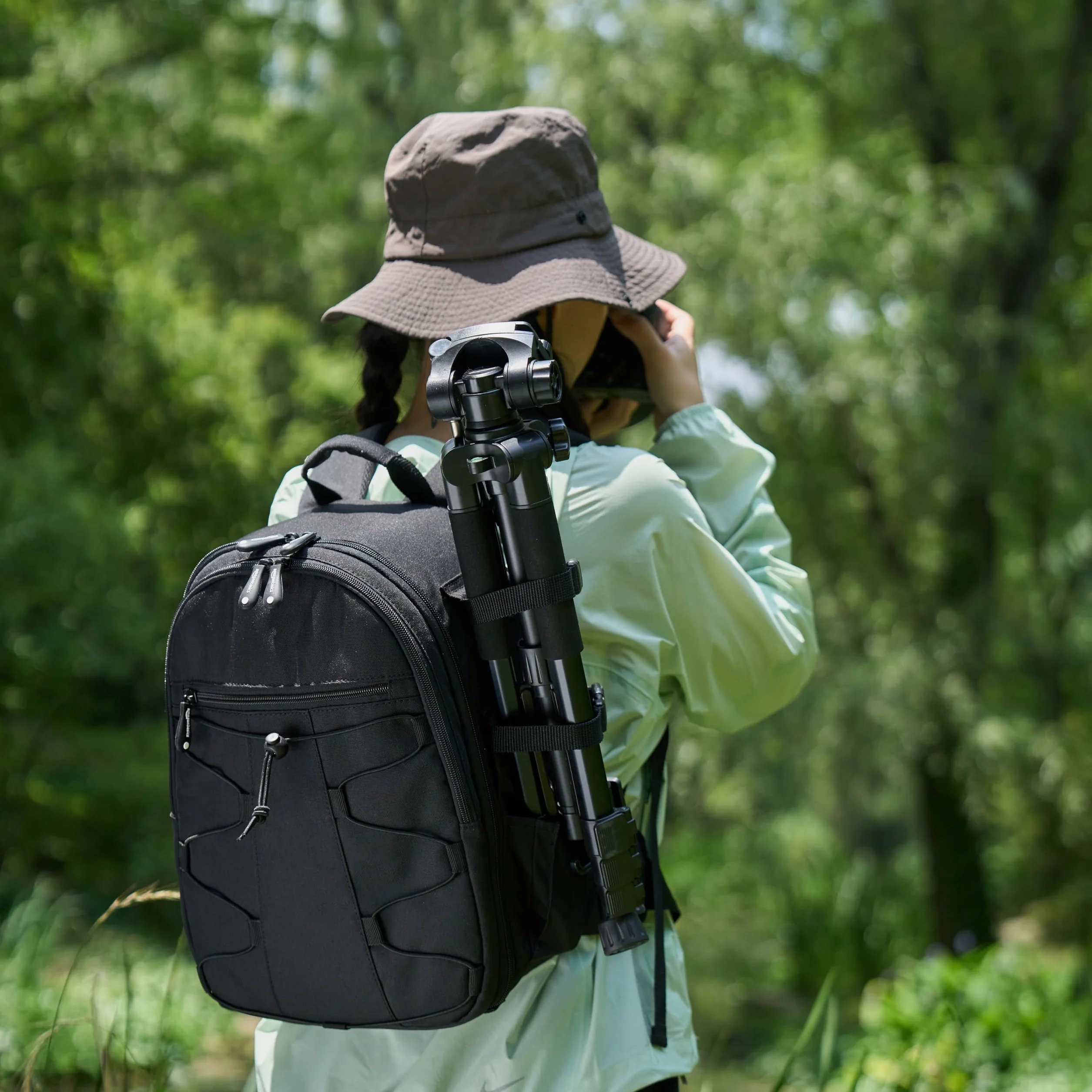 Amazon Basics plecak na aparat DSLR do lustrzanek i akcesoriów, czarny