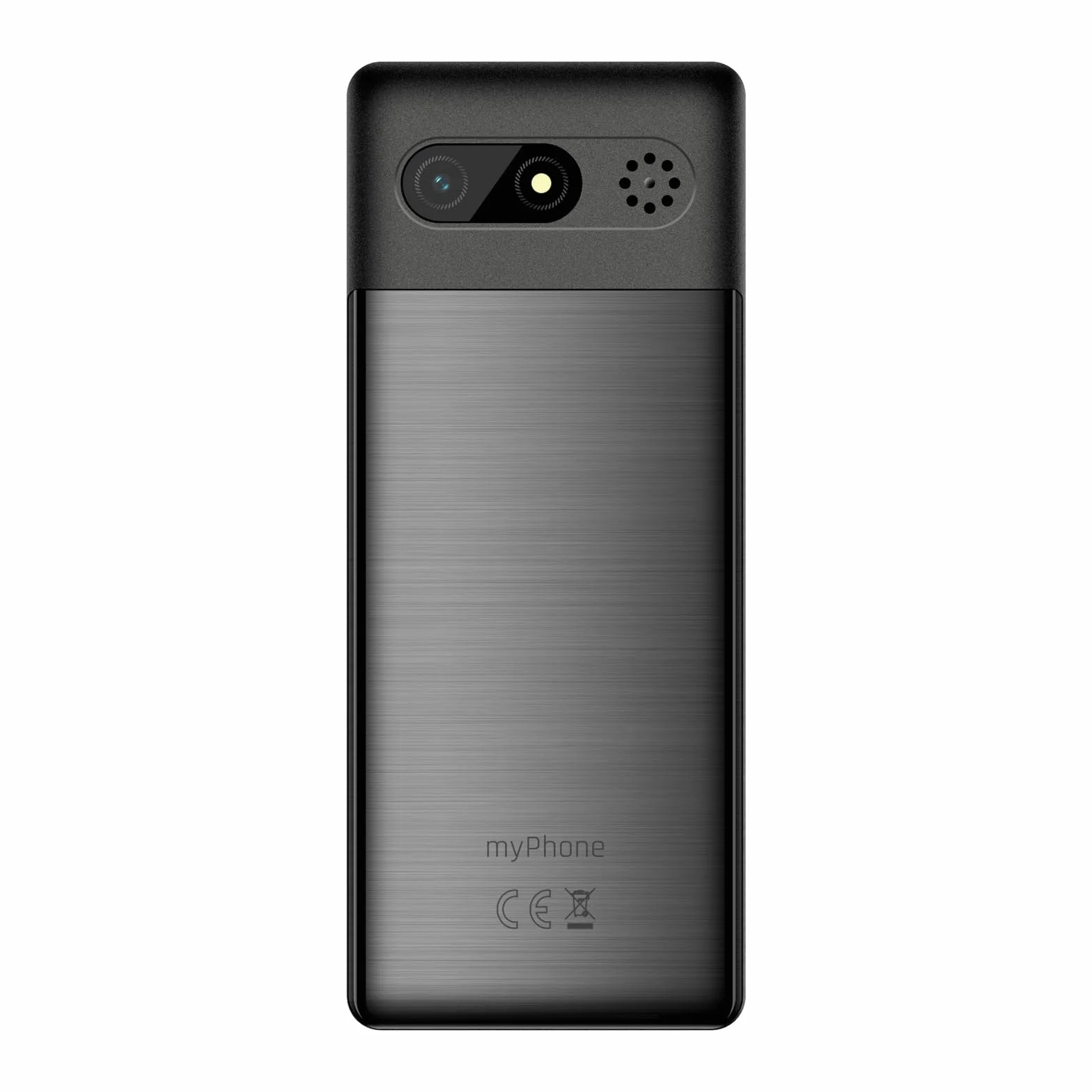 myPhone 7340 LTE telefon dla seniora bez abonamentu, 4G telefon z klawiaturą z dużym wyświetlaczem, elegancki telefon klasyczny, Dual SIM, długi czas pracy baterii
