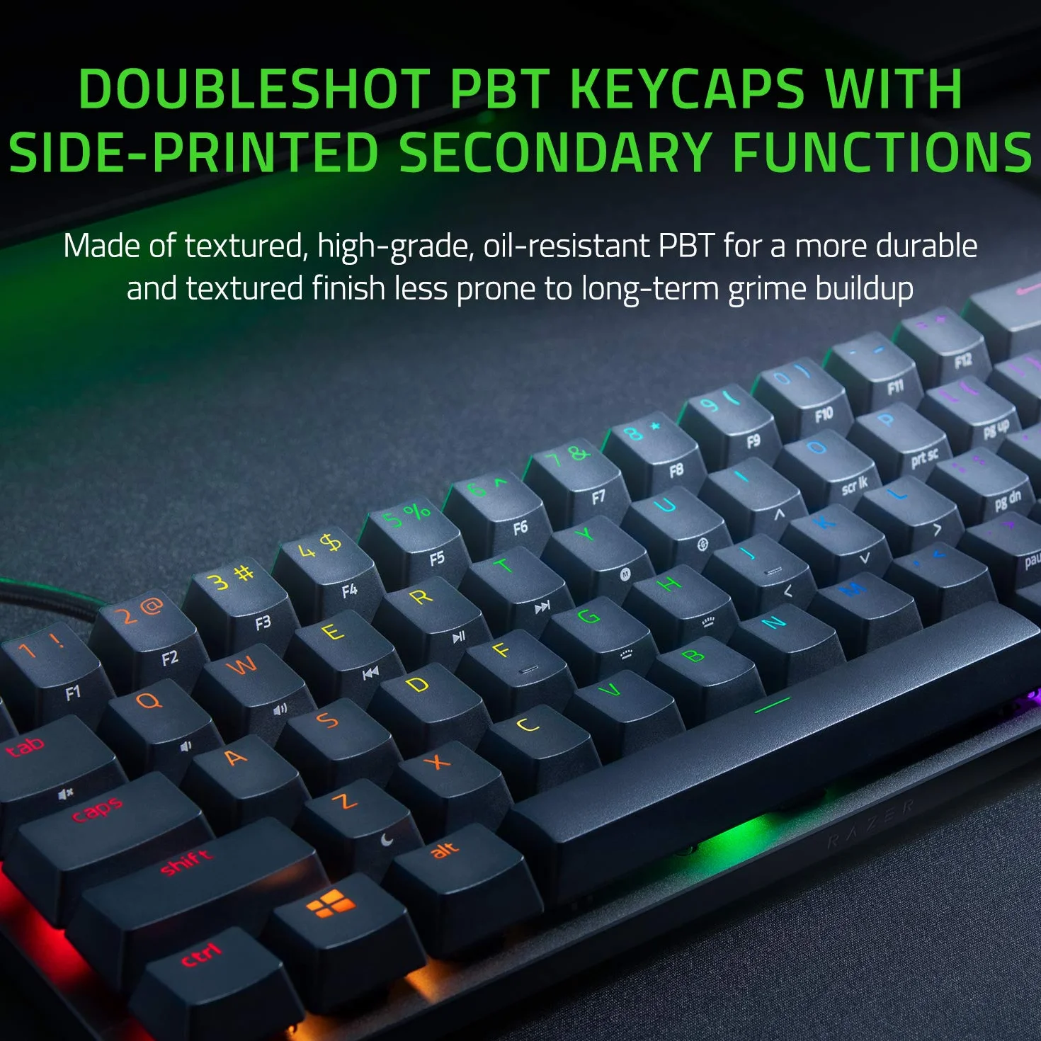 Razer Huntsman Mini Opto-Mechanical RGB klawiatura gamingowa Red Switch układ US
