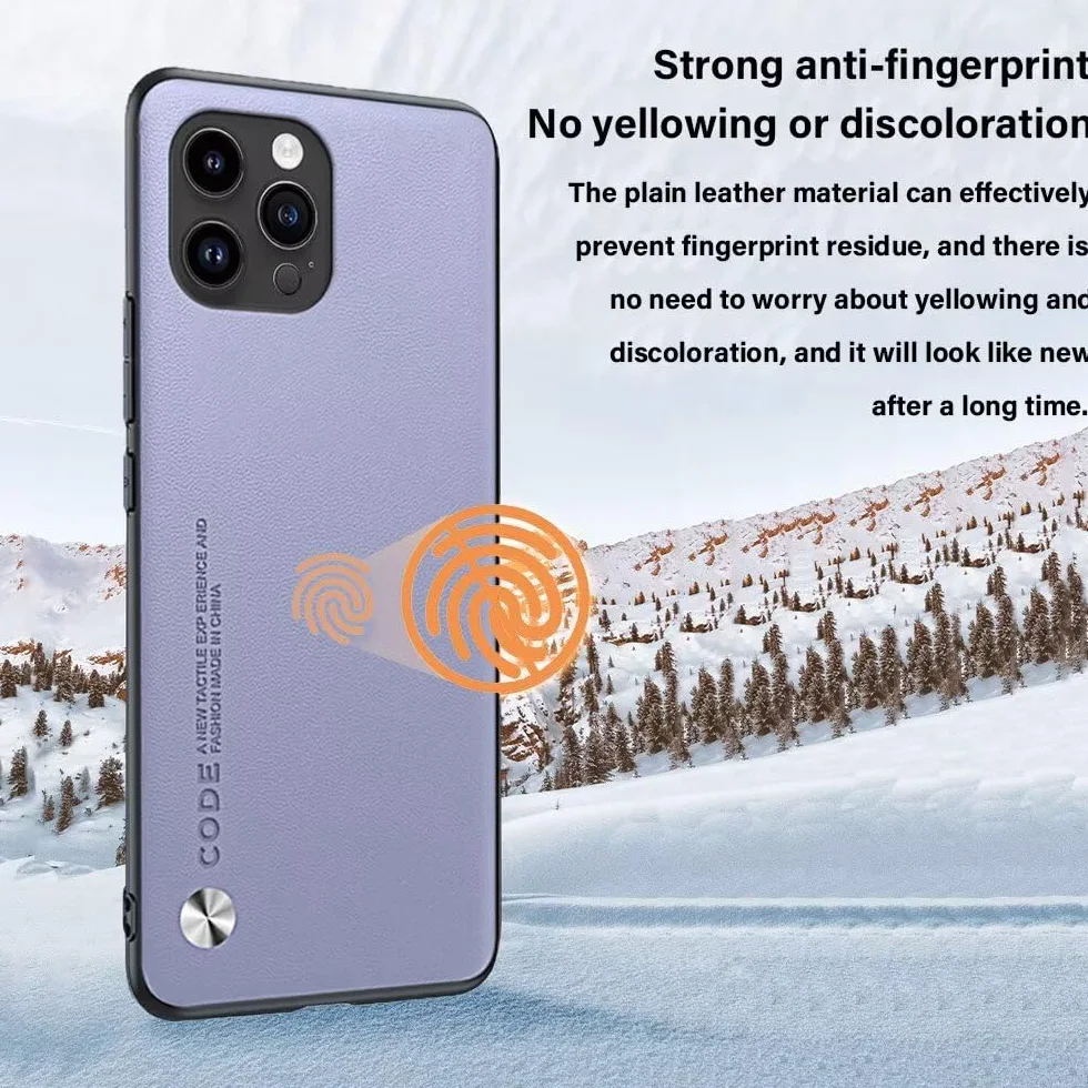 HONLEN Etui na telefon Poco F8 Ultra (6,9" cala), biznesowe etui na telefon ze skóry z tyłu, Kevlar