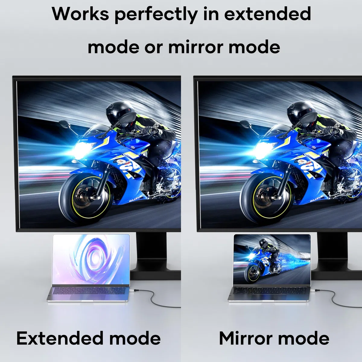 kabel HDMI na VGA 1,5m, jednokierunkowy kabel HDMI na VGA D SUB 15 Pin, kabel HDMI na VGA kompatybilny z podłączeniem PC, laptopa i innych urządzeń HDMI do monitora/projektora/HDTV 1080P@60Hz