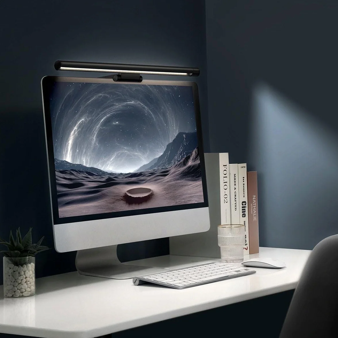 Baseus Home i-Wok Series USB Asymetryczne Źródło Światło Wiszące Czarne DGIWK-P01