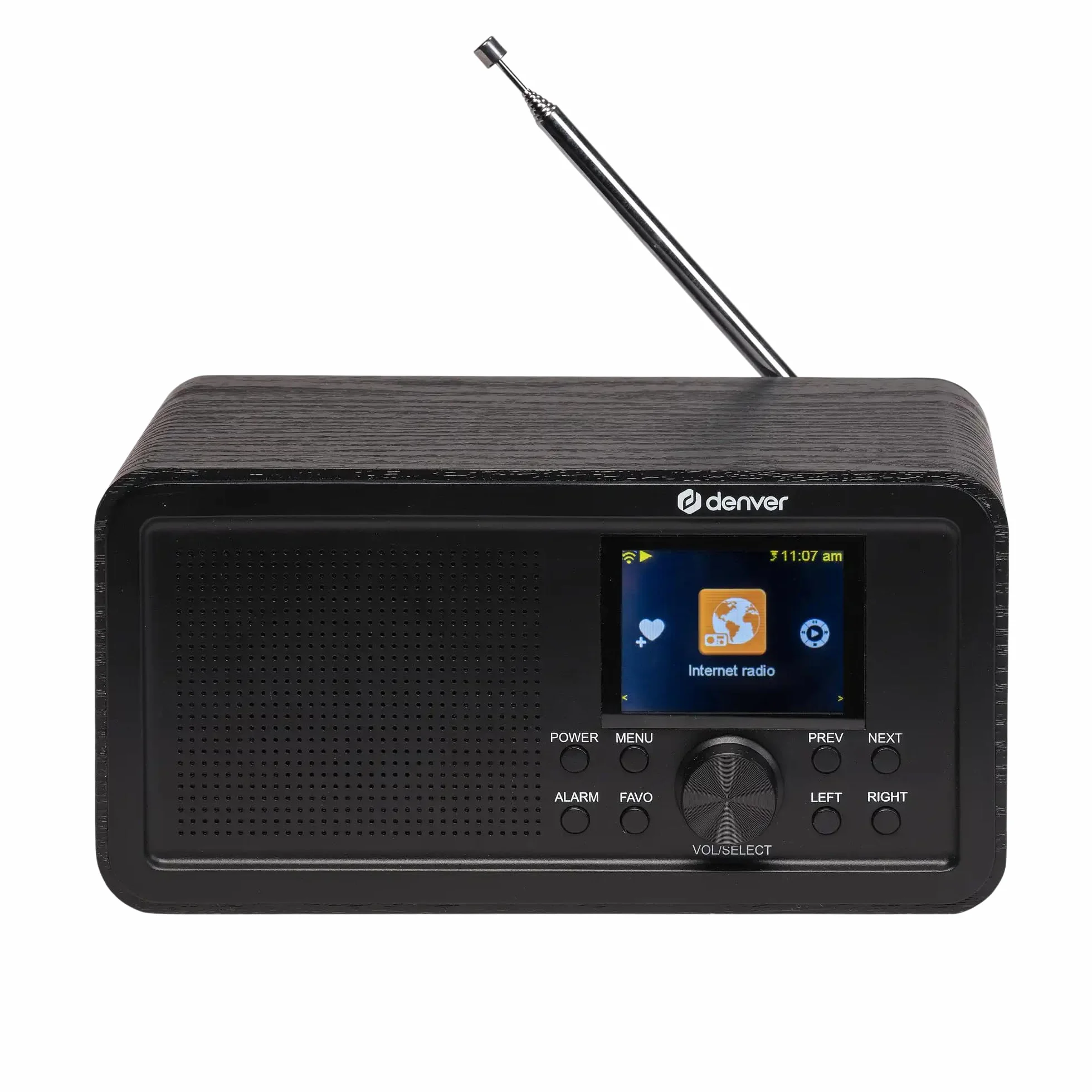 Denver DIR-200 Smart radio internetowe DAB+ FM Bluetooth podwójny alarm