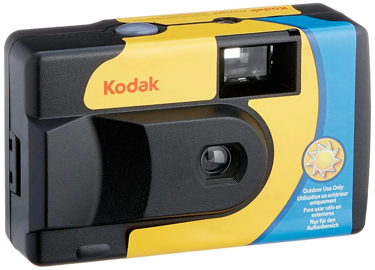 Kodak SUC Daylight 39 800ISO aparat jednorazowy, żółty/niebieski