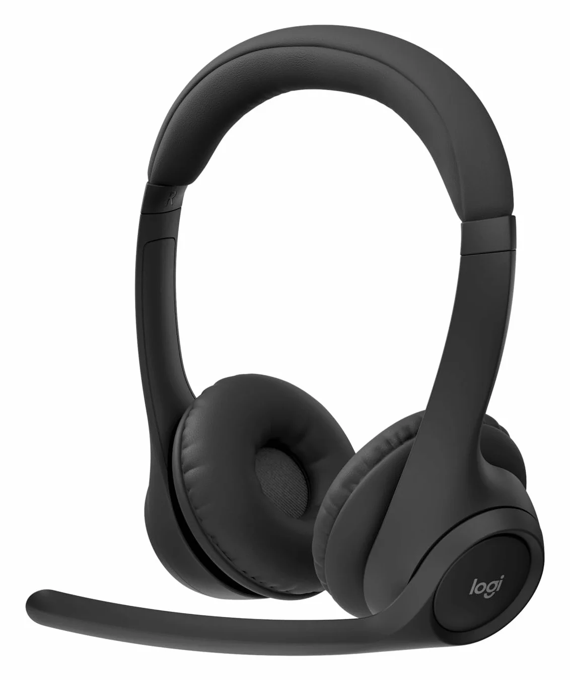 Logitech Zone 305 dla firm, bezprzewodowy zestaw słuchawkowy Bluetooth z mikrofonem, natywny Bluetooth, do Microsoft Teams, kompatybilny z Windows, Mac, Chrome, Linux, iOS, iPadOS, Android - czarny