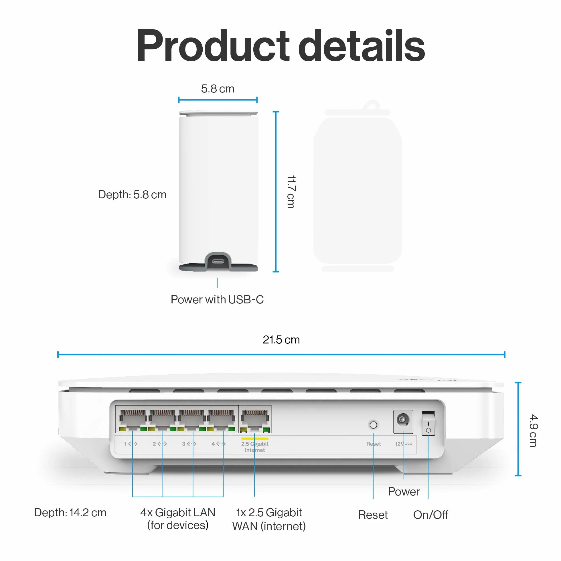 Linksys Velop Micro 6 Dual-Band Mesh WLAN system – WiFi 6 router o prędkości do 3 Gb/s do 325 m² i 150+ urządzeń – zastępuje router internetowy i przedłużacz, 2 sztuki w opakowaniu