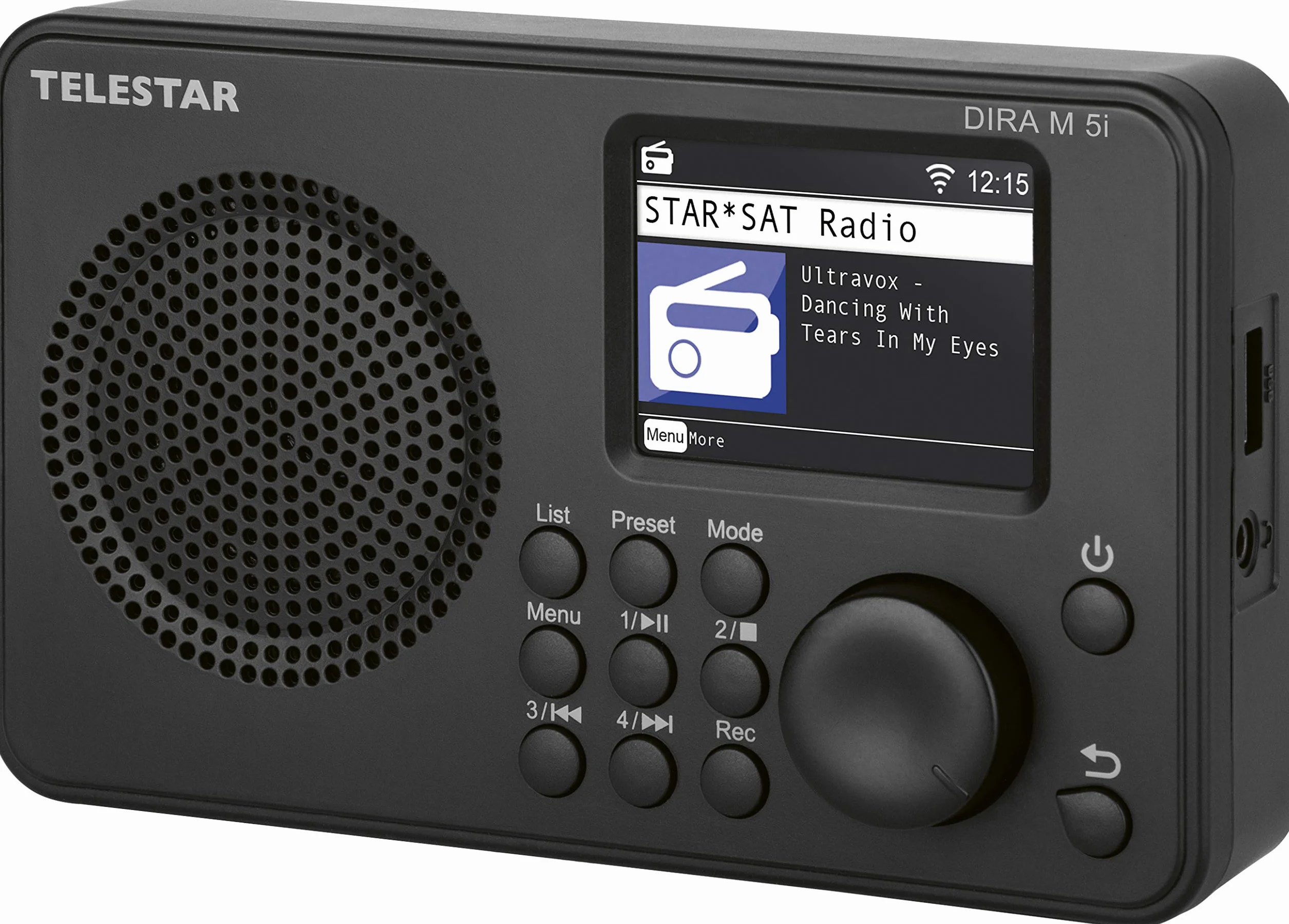 Telestar DIRA M 5i radio internetowe (kolorowy wyświetlacz TFT, UPnP i USB Media-Playback, budzik, Bluetooth 5.1, zdalne sterowanie za pomocą aplikacji Soundmate)
