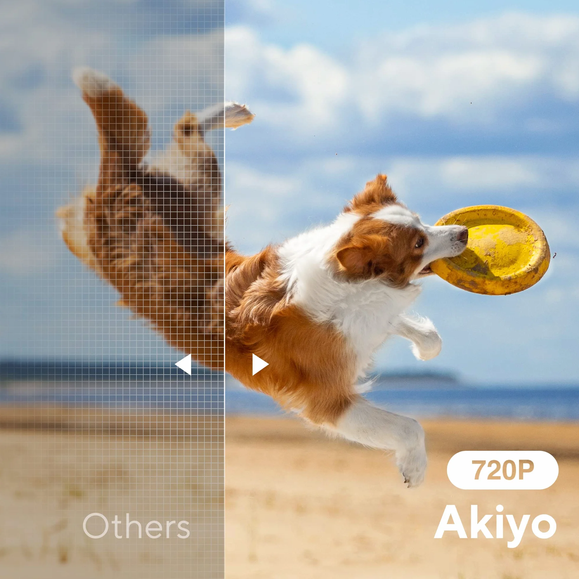 Mini Projector, AKIYO Portable Movie Projector for Outdoor, Support 1080P, ±15° Keystone, Max 120" Screen, for Kids, Young, Gift, Compatible with Smartphone, Computer, TV Stick, U Disk, Speaker