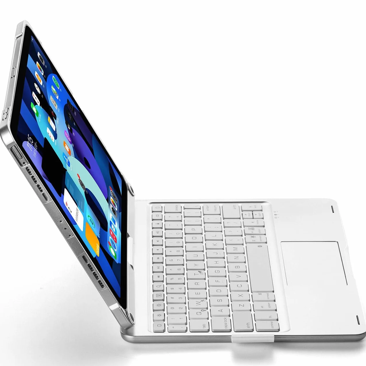Etui na klawiaturę do iPada 10. generacji | iPada (A16) 11. generacji, obrót o 360 stopni klawiatura z podświetleniem dotykowym