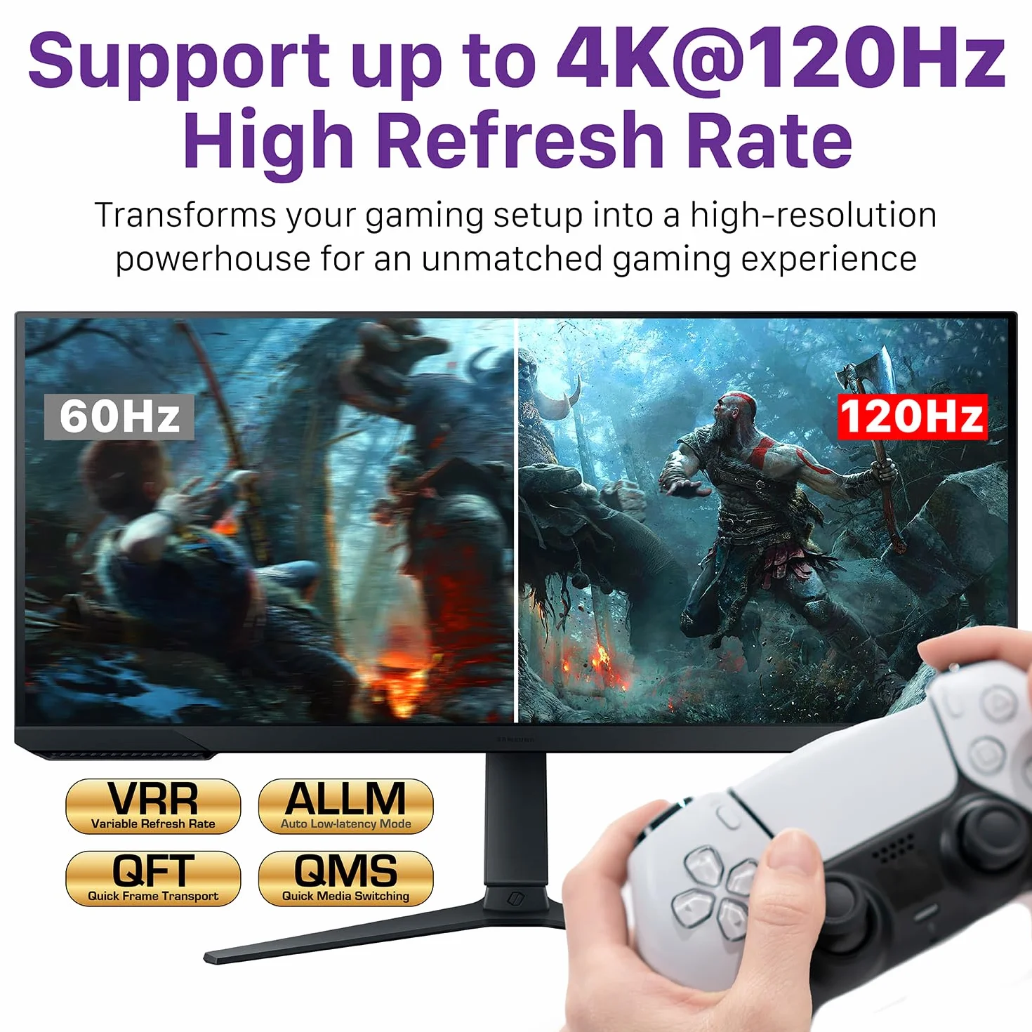 Fosmon 5-portowy przełącznik HDMI 8K z pilotem, obsługa 8K@60Hz 4K@120Hz High Speed 48Gbps, Switch HDMI 2.1 5 wejść 1 wyjście Splitter Hub kompatybilny z PS5 Xbox Apple TV DVD laptopem PC monitorem