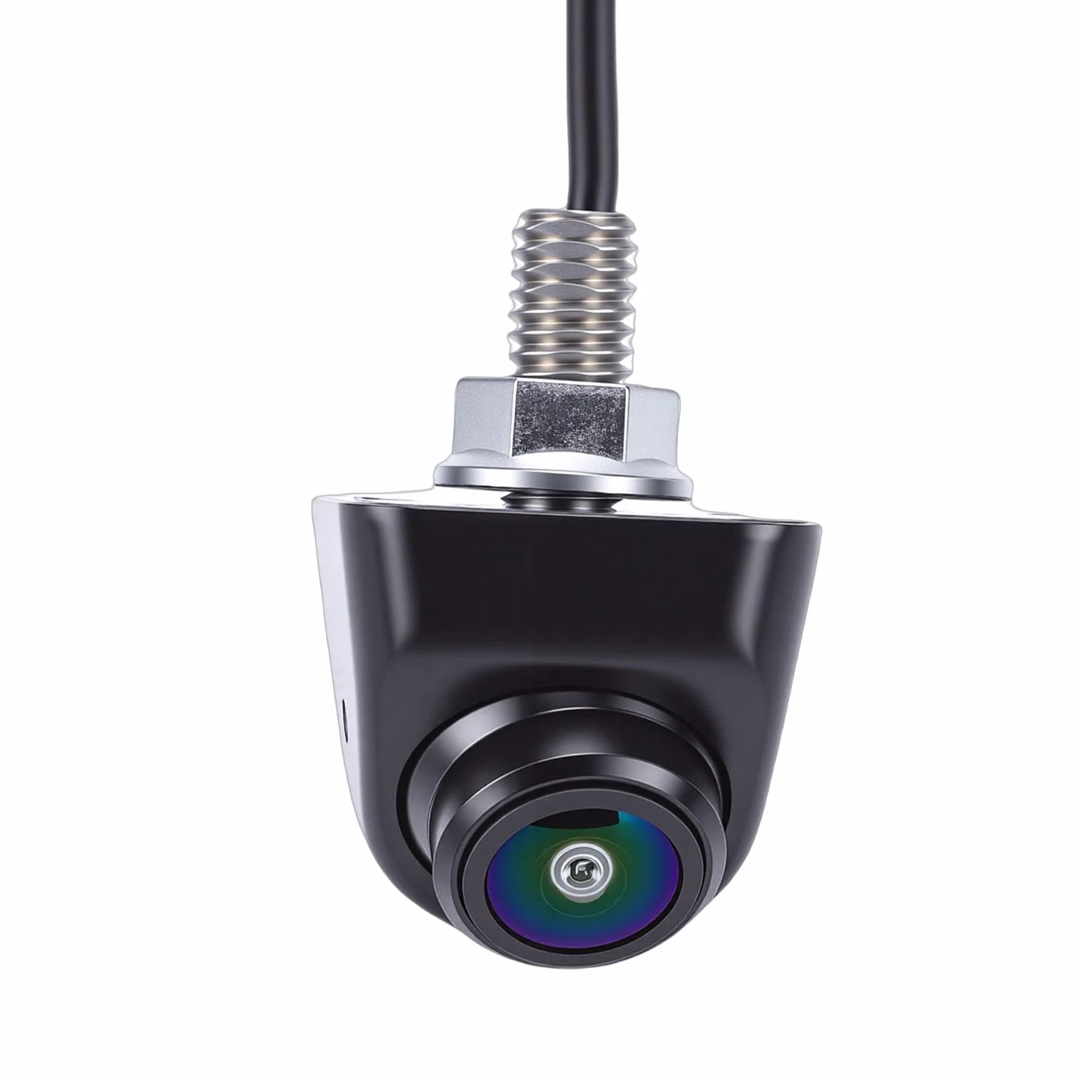 Garsent Kamera Cofania, Szerokokątna Kamera Cofania AHD 720P 170 Stopni, HD Night Vision Wodoodporna Uniwersalna do Pojazdu Samochodowego SUV RV