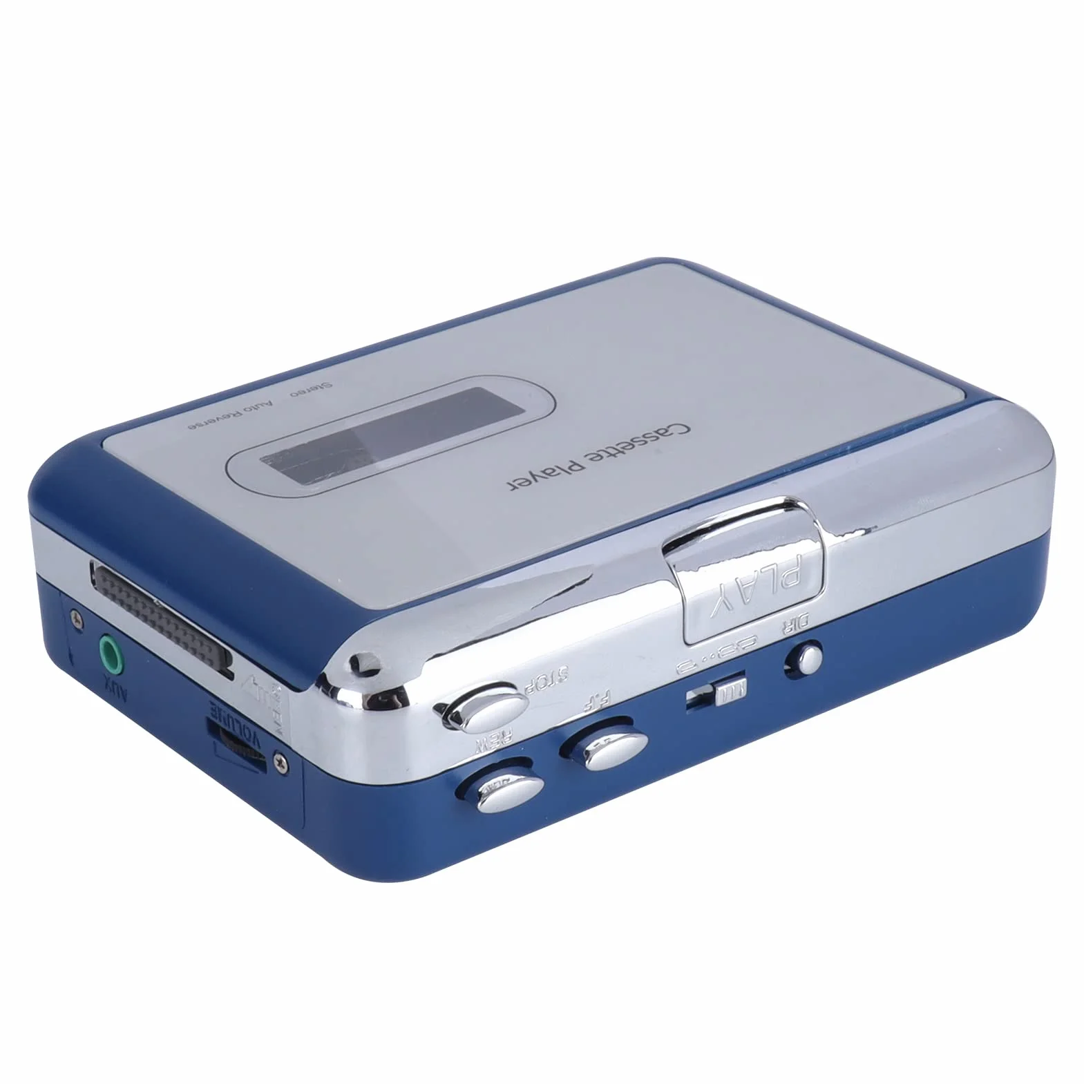 Przenośny Konwerter Kasetowy na MP3 Bluetooth Magnetofon z USB
