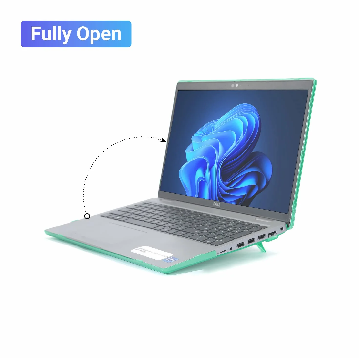 mCover Etui kompatybilne z 2021~2025 38.1 cm Dell Precision 3560/3570 / 3580/3590 i Latitude 5520/5530 / 5540/5550 Series Windows Notebook PC (nie pasuje do innych modeli Dell) - czarne